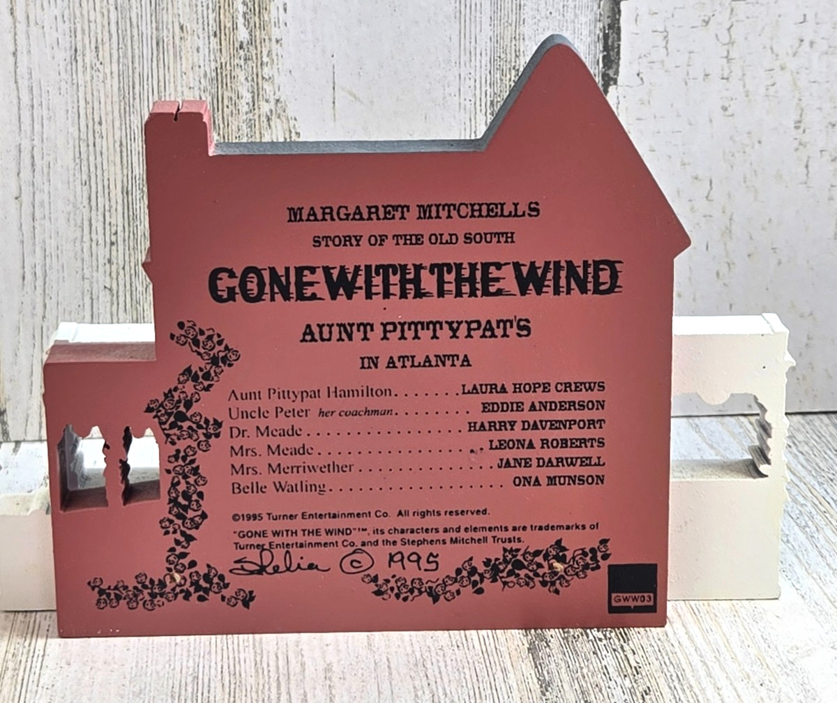 Shelia’s Collectibles Aunt Pittypat’s House in Atlanta Gone With The Wind 1995