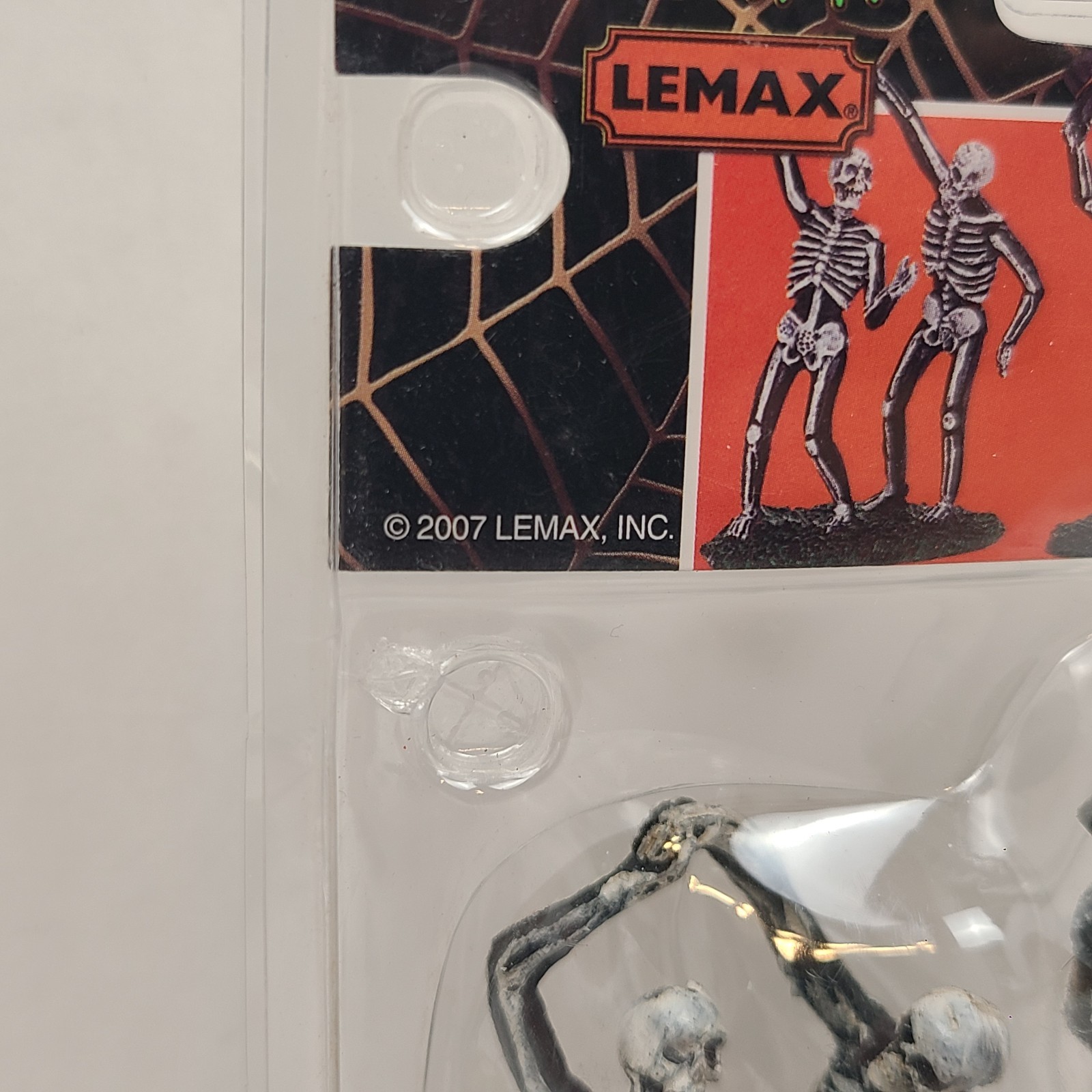 Lemax Spooky Town Dancing Skeletons Figurine 72377 Halloween Decor Figure 2007