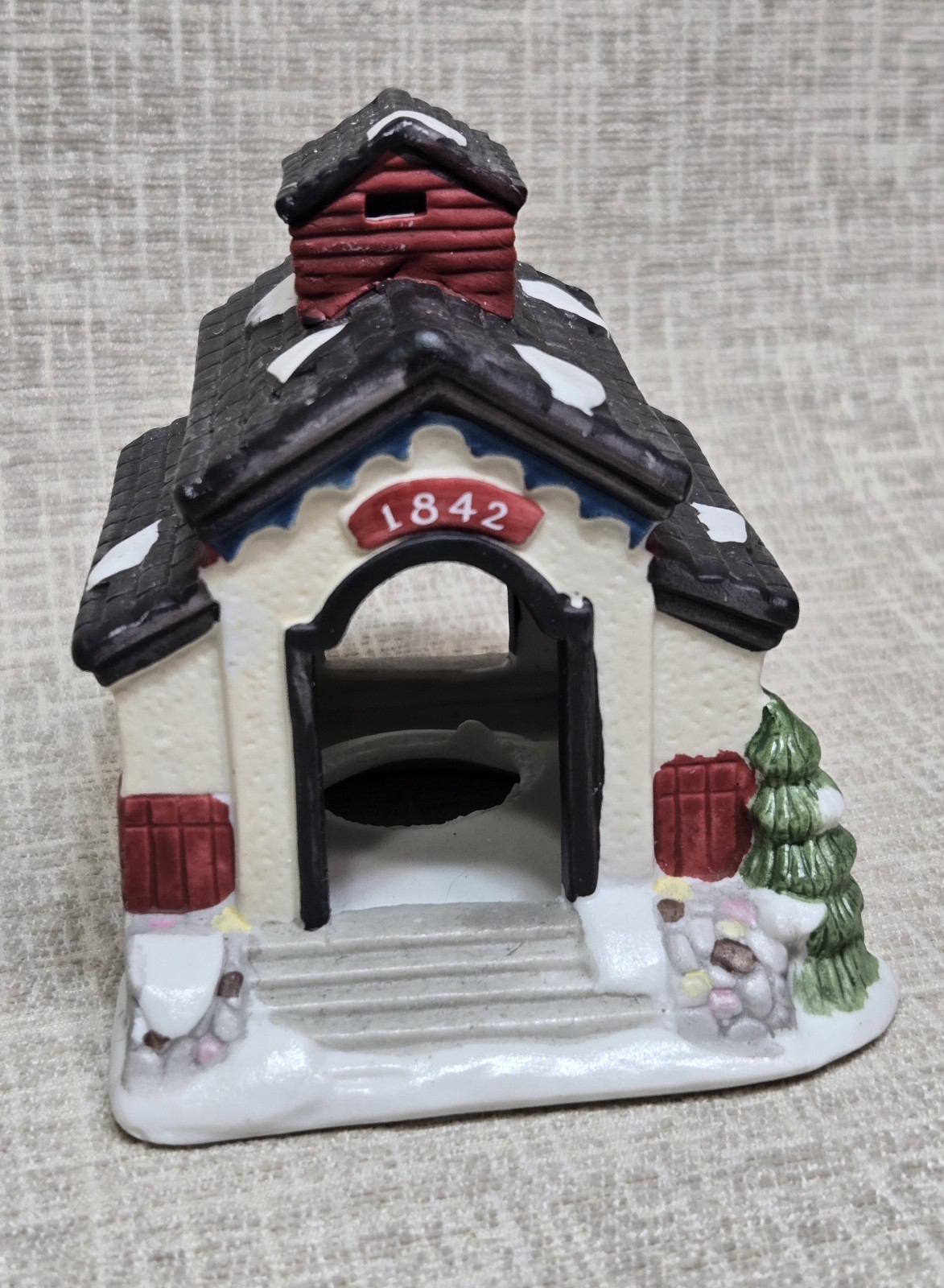 Dickens Collectables Sugar Creek County Covered Bridge /No Cord -1996