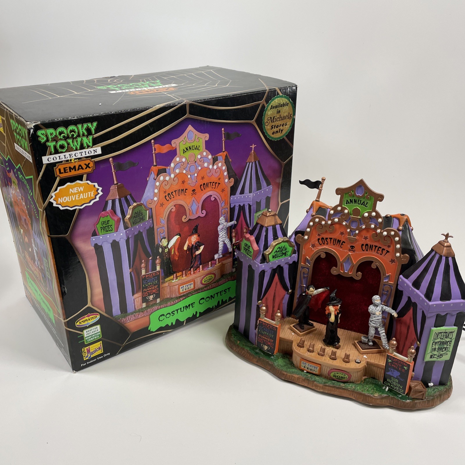 Halloween Lemax Spooky Town Collection, Costume Contest, *Read Description