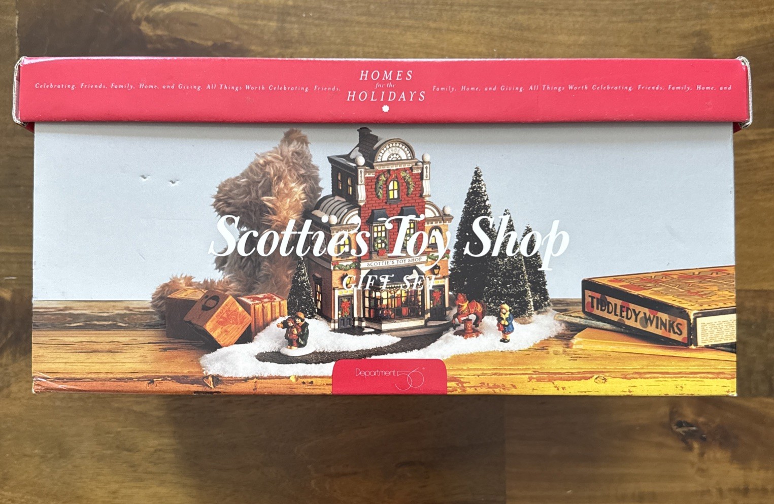 RARE Dept 56 Christmas In The City Scotties Toy Shop 58871 NEW Toy Store