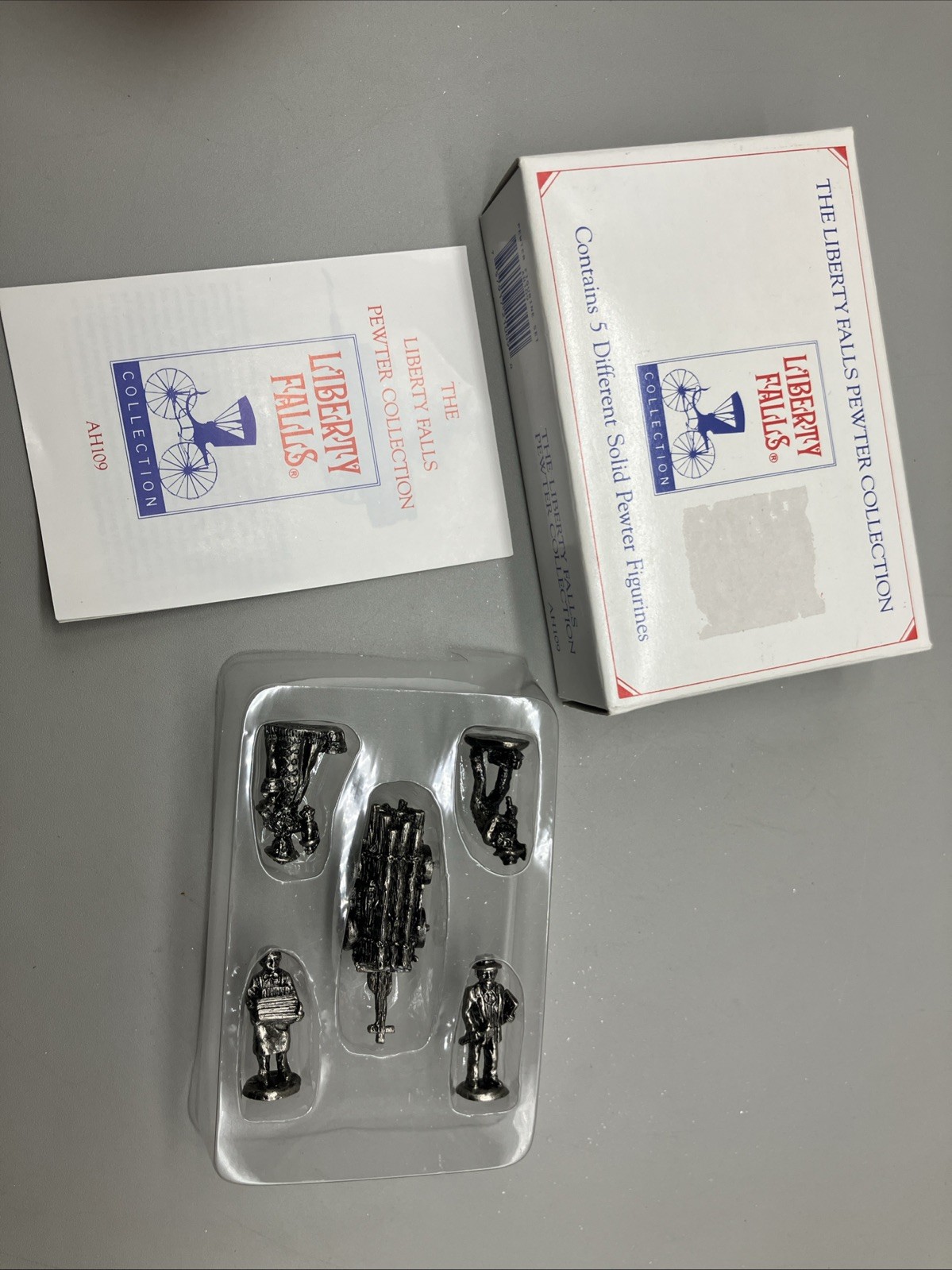 Liberty Falls Pewter Collection 5 Different Figurines AH109