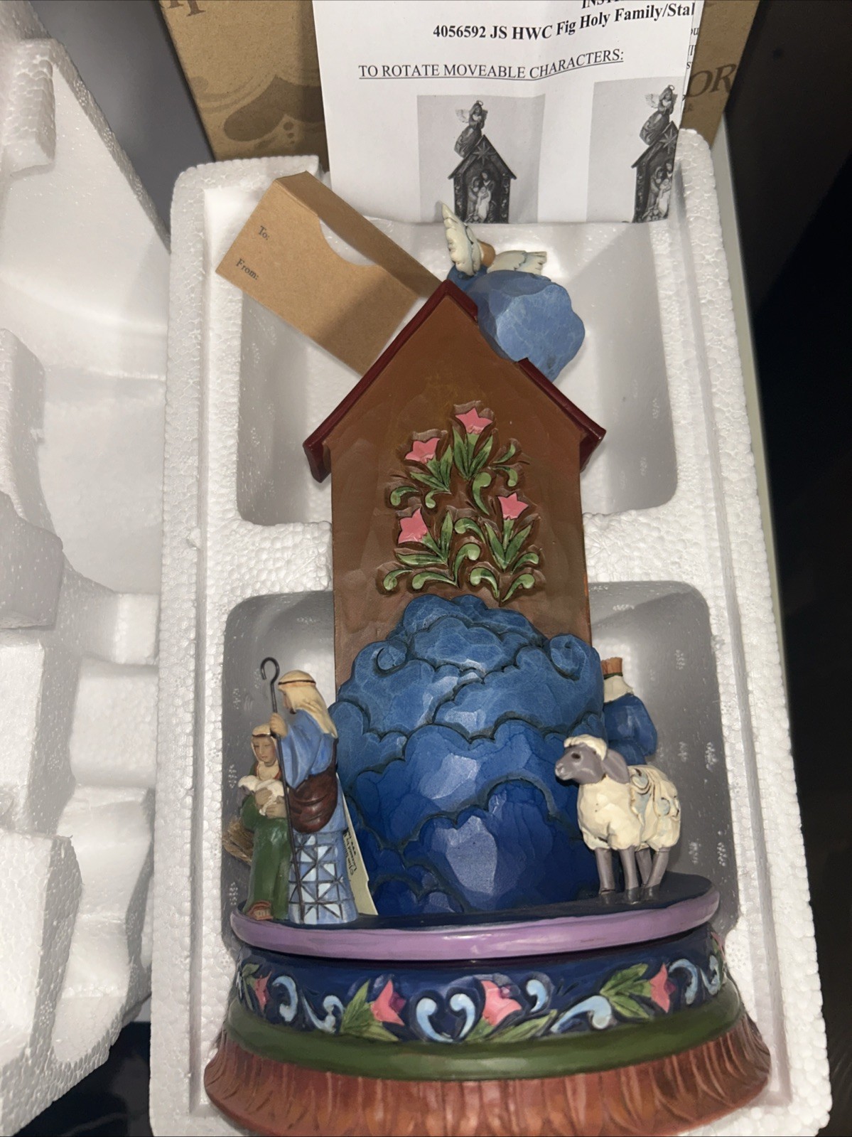 Jim Shore Messiah Savior King Heartwood Creek Revolving Navtivity 2016 MIB