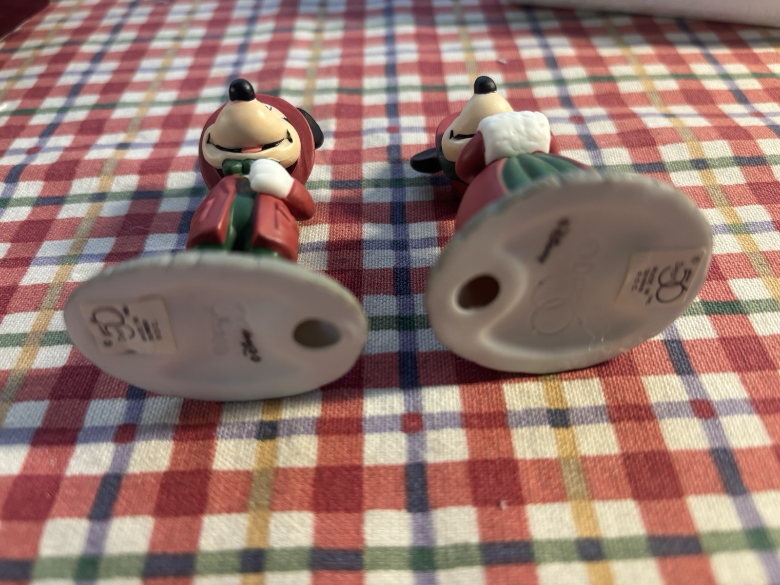 Dept 56 Disney Parks Village “Mickey And Minnie” Set Of 2 #5353-8