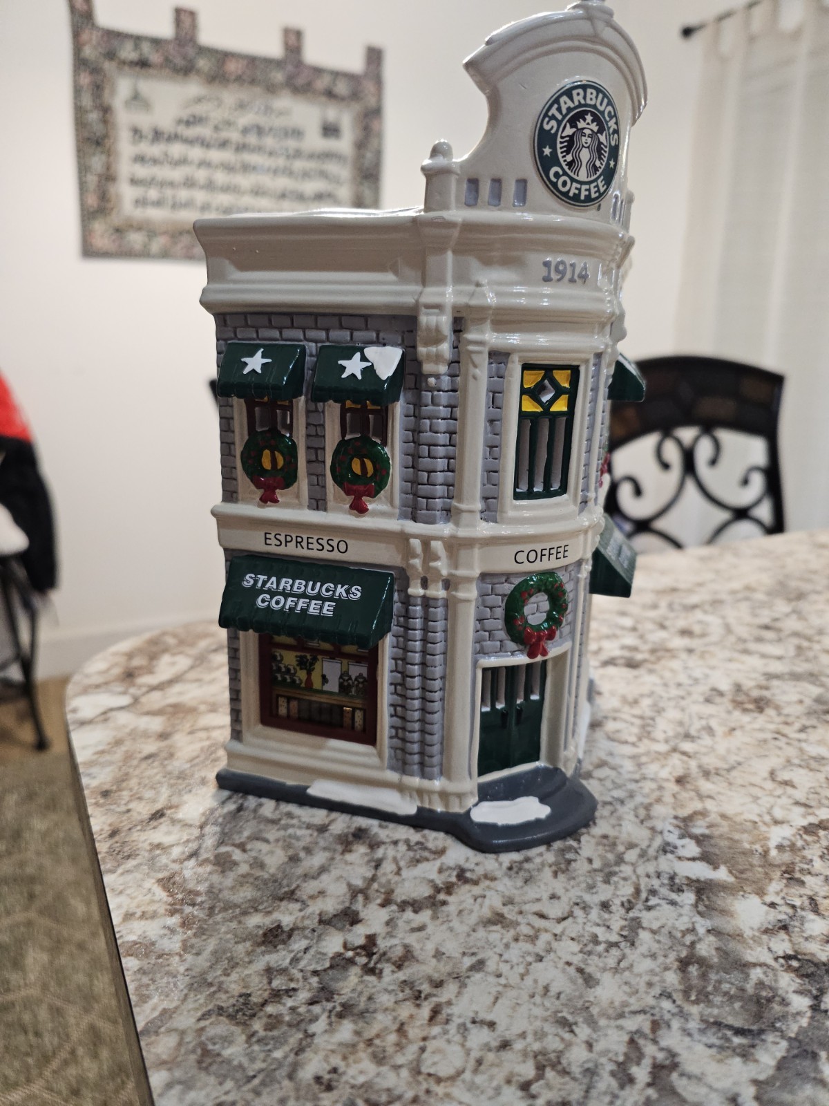 Department 56 – Snow Village “Starbucks Coffee” #54859 Please READ 😊 💚☕️