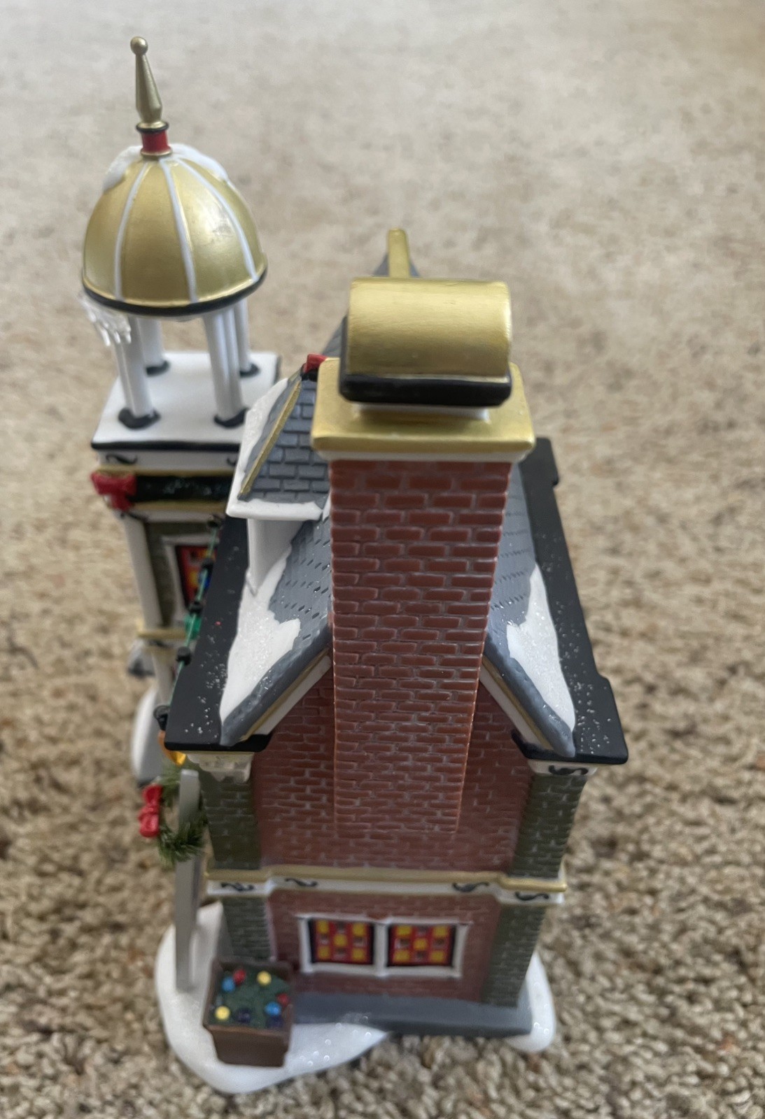 Dept 56 A Christmas Story Village ~ THE FIRE HOUSE ~light up unused