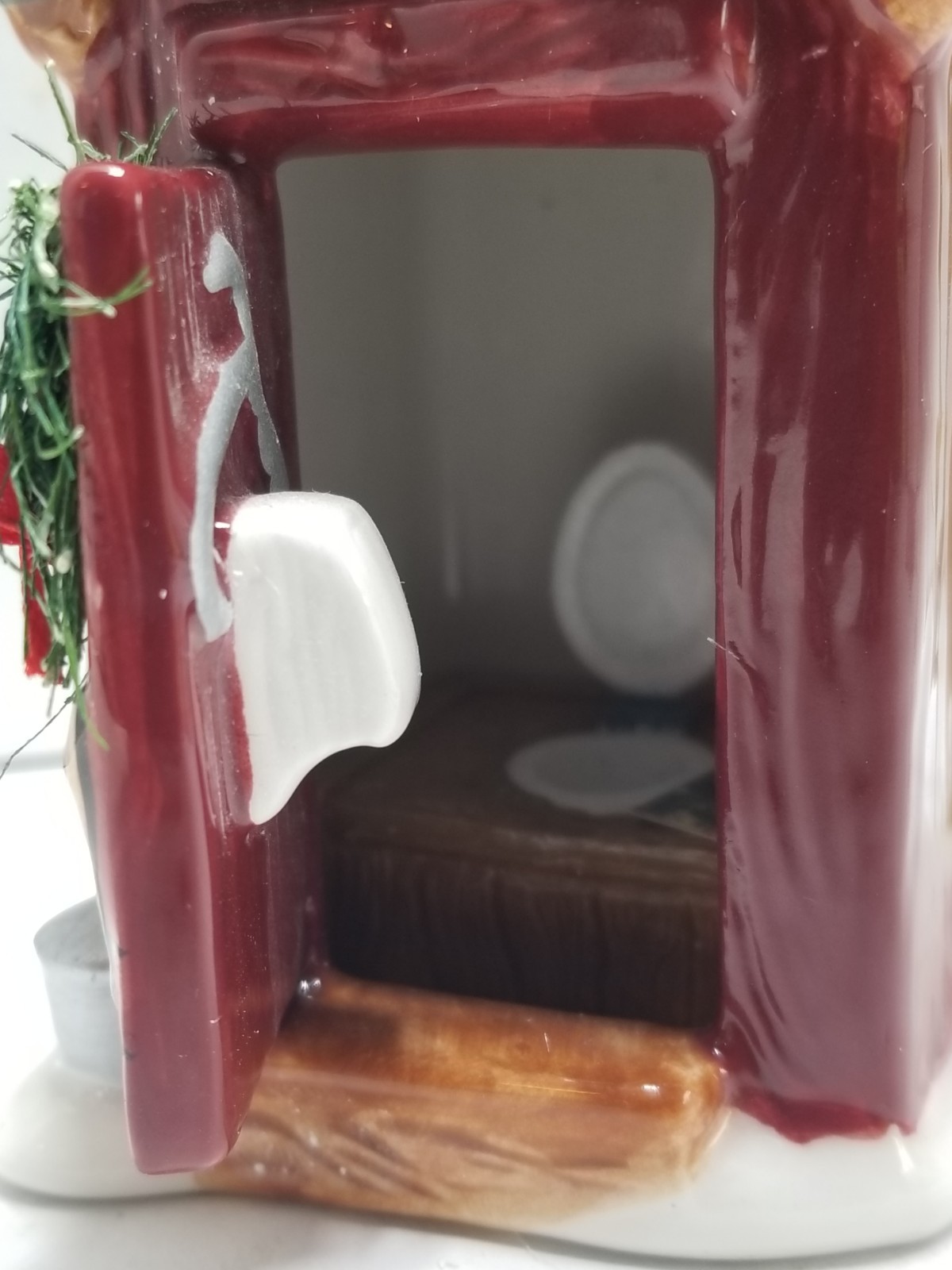 Dept 56 The Original Snow Village Backwoods Outhouse Accessory 1999 *As Is*