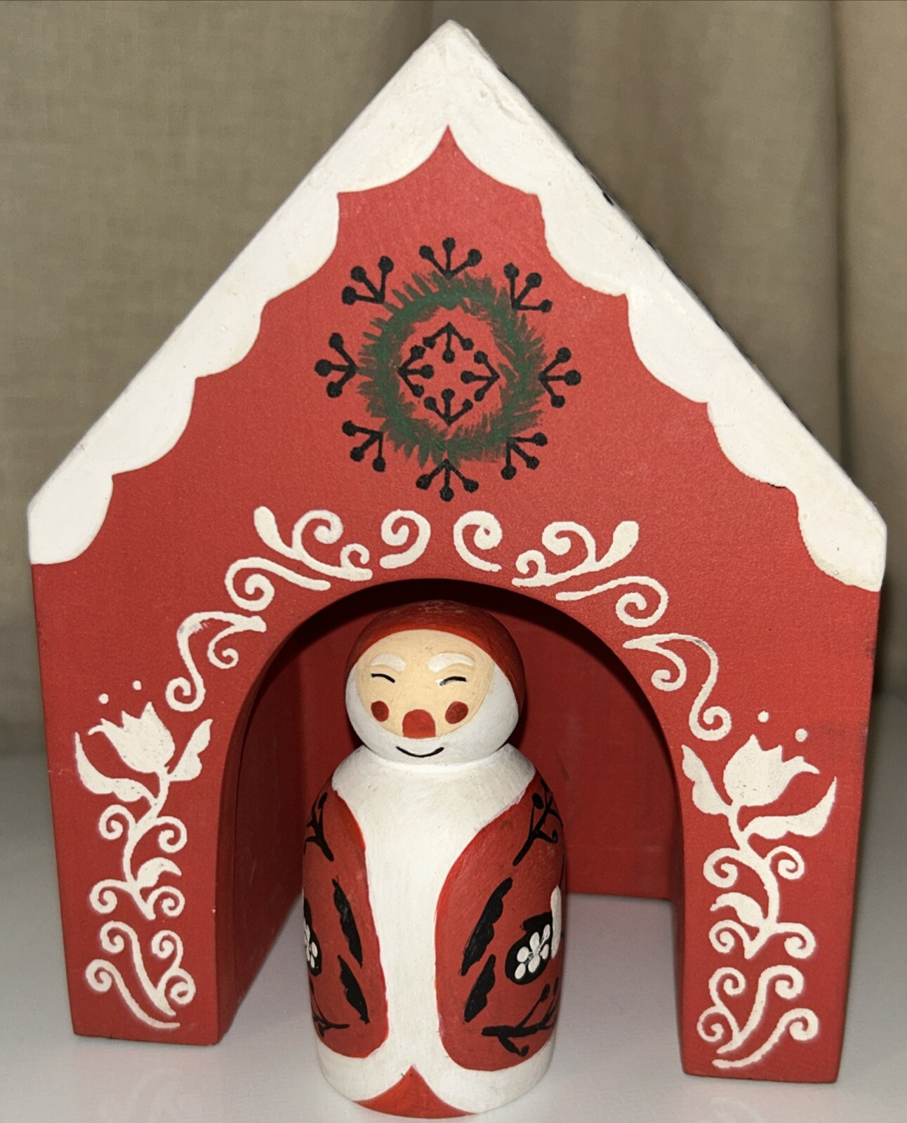 The Land Of Nod Santa House Village Decor Sonata Mirtalipova Folk Philippines