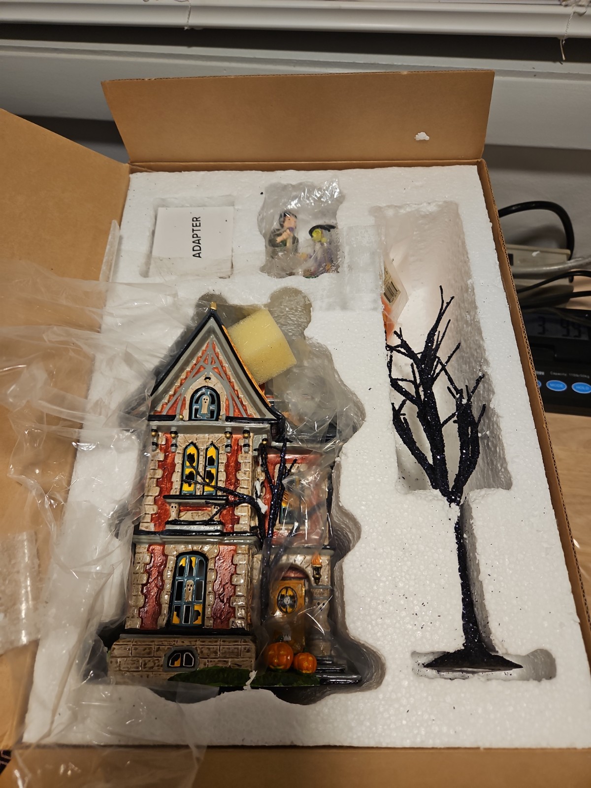 Department 56 Time to Celebrate Halloween Boo Mansion #20.88519 Complete