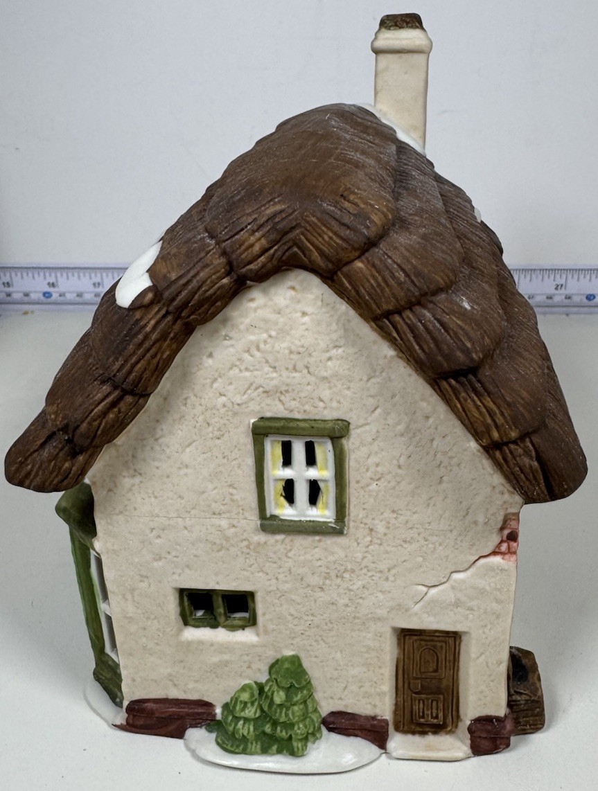 Dept. 56, Dickens Village Series, “Cottage Toy Shop” #6507-2, Light W/ Box Read