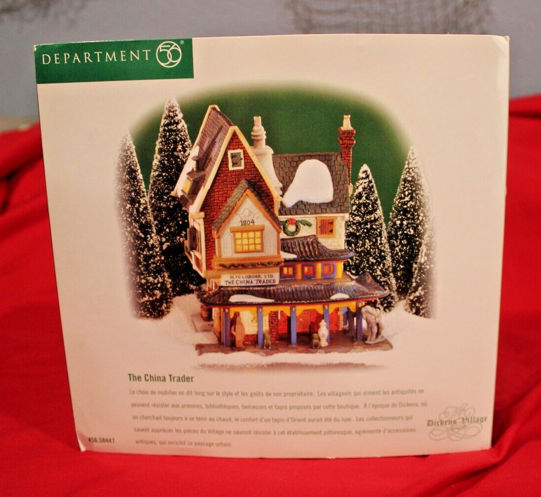 #44 Dept 56 Dickens Village – The China Trader – #56.58447