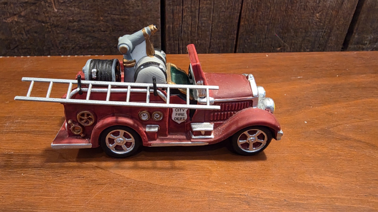 Dept. 56 Heritage Village Collection “City Fire Dept.” Fire Truck