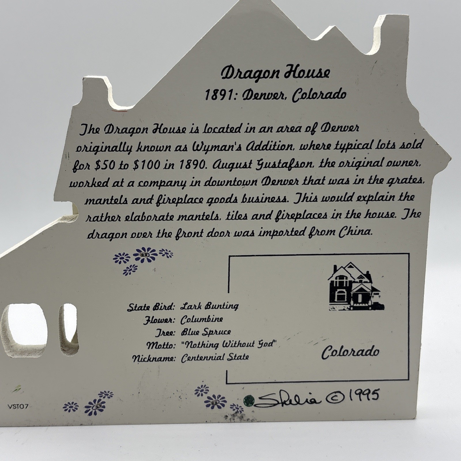 sheila’s house collection, Dragon House 1891 Denver Colorado