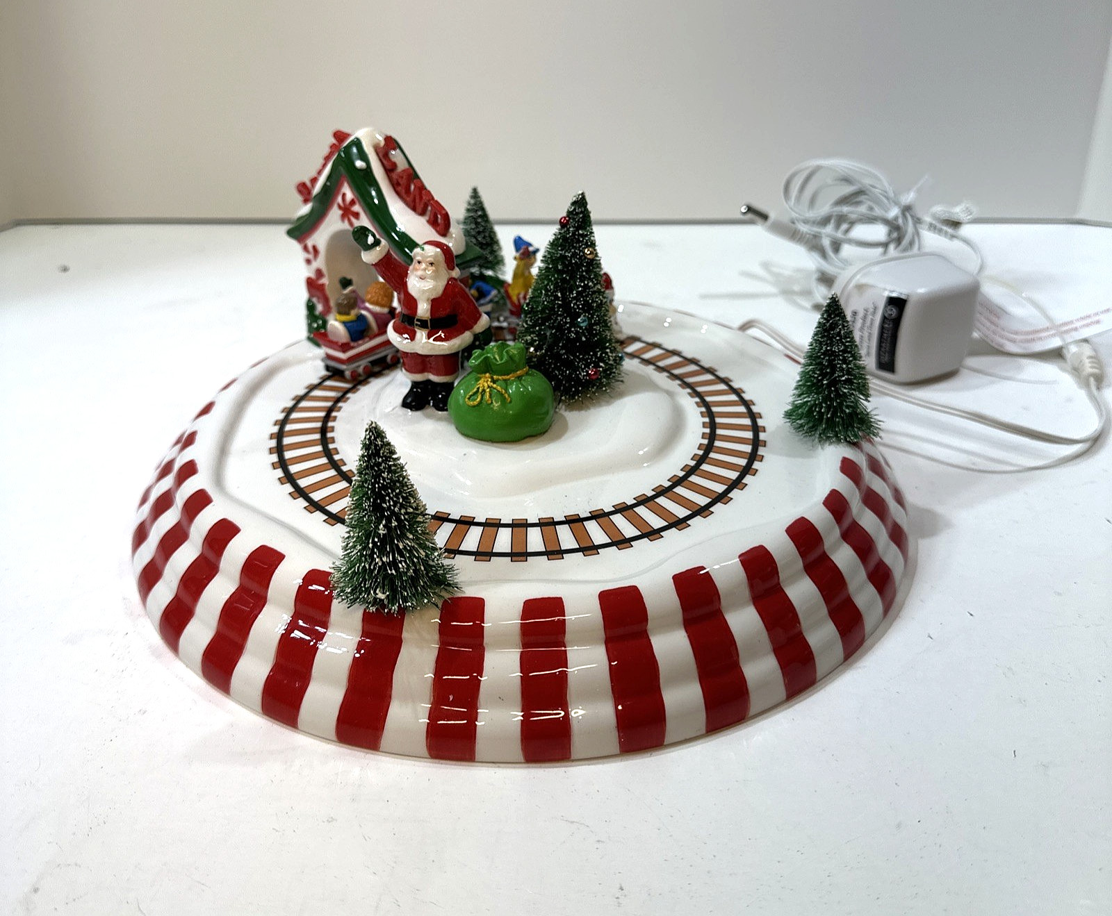 Department 56 Village #53430 Santa Land Train Ride Animated Accessory