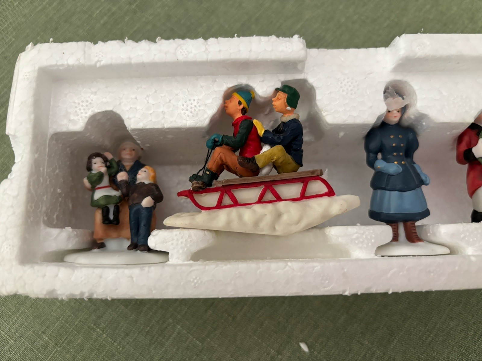 DAVID COPPERFIELD Christmas Heritage Village Collection #5551-4 Set Of 5 NEW