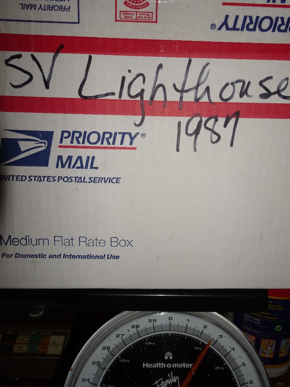 DEPT 56 SV Lighthouse 50300 1987 NO LIGHT NO ORIGINAL BOX VGUC
