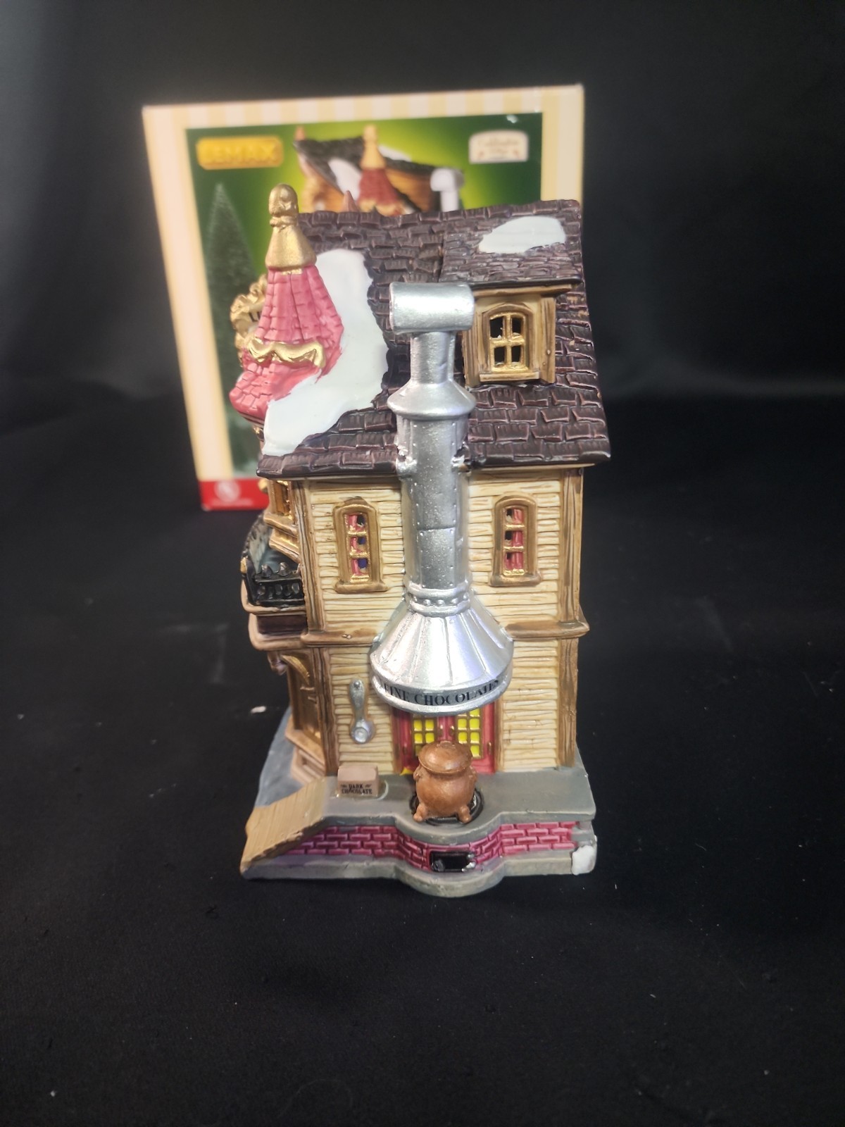 Lemax 2004 Lucy’s Chocolate Shop Porcelain 45052 Caddington Village House