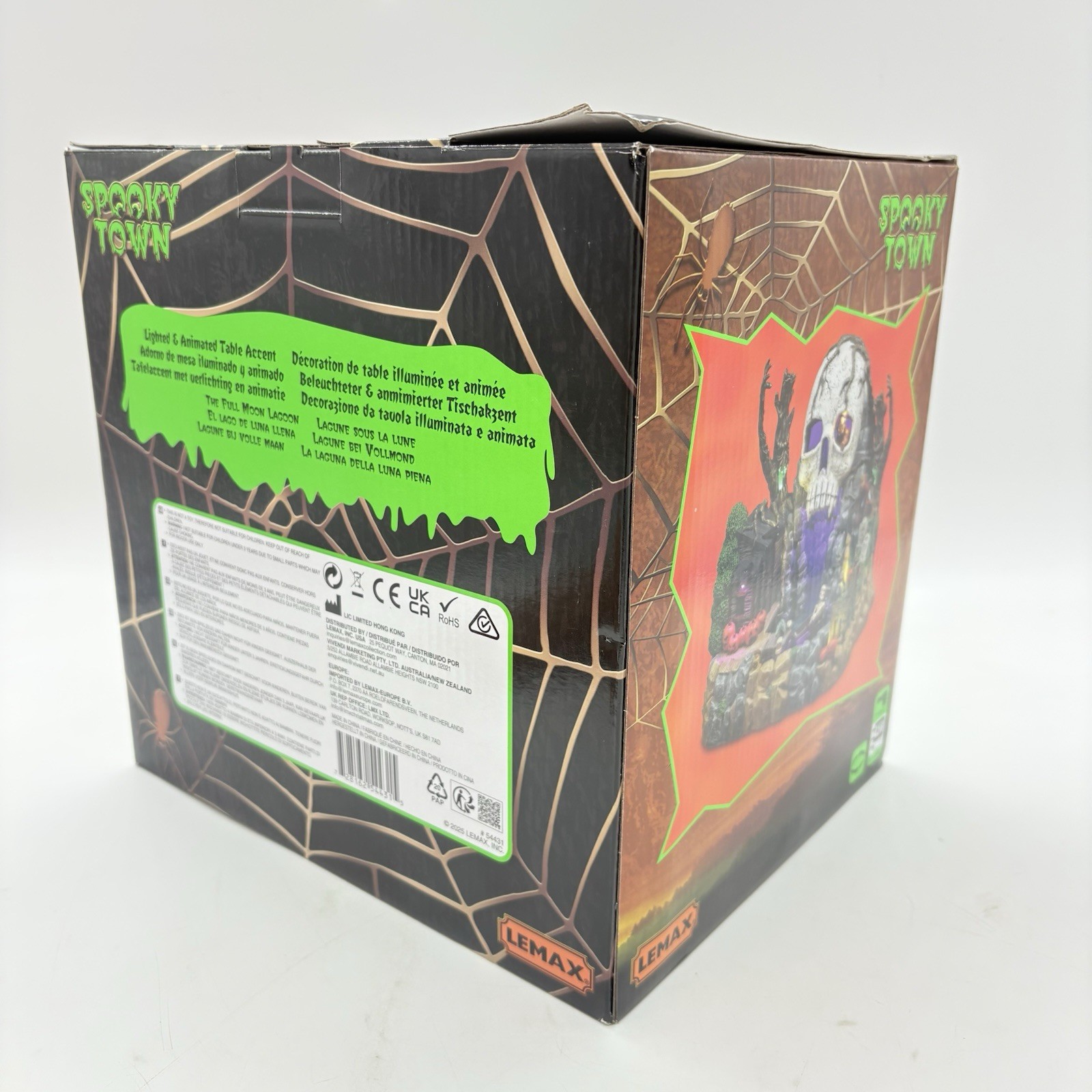 Lemax Spooky Town The Full Moon Lagoon Lighted & Animated Halloween Decoration