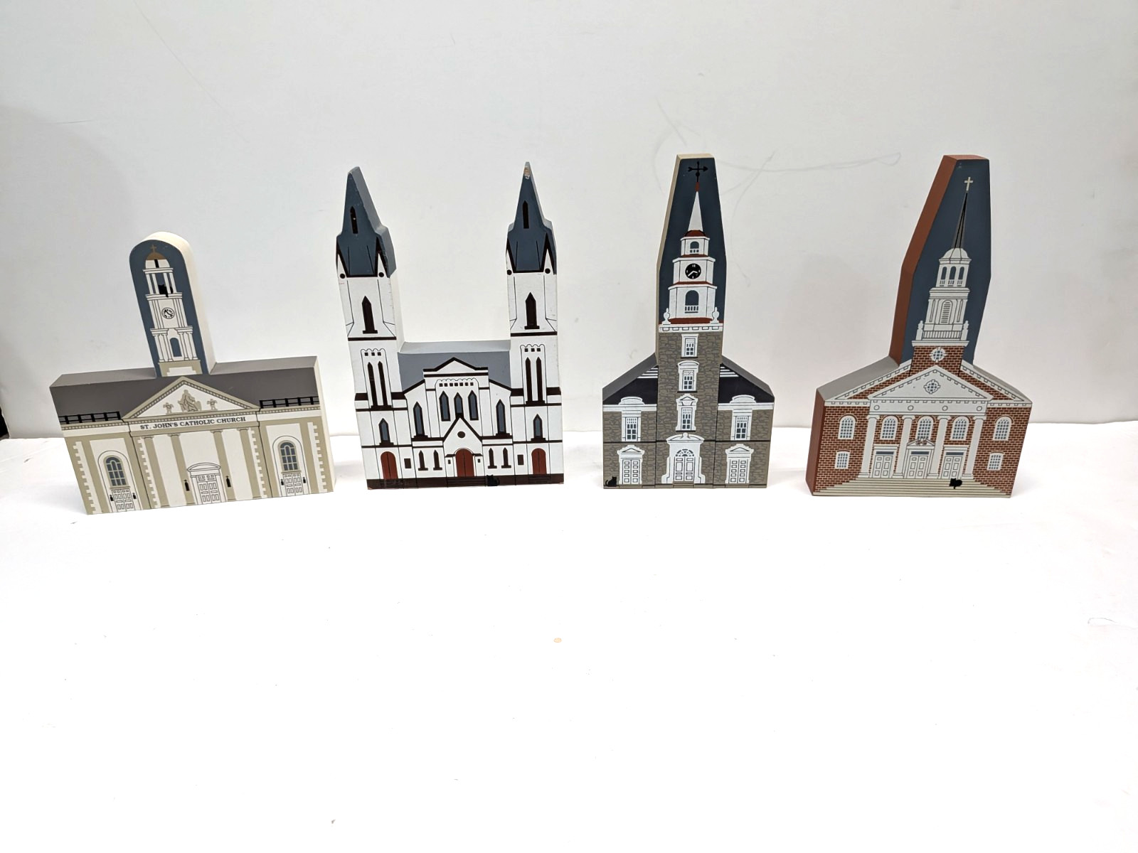Lot of 4 Cats Meows Frederick Maryland Churches 92-94-96