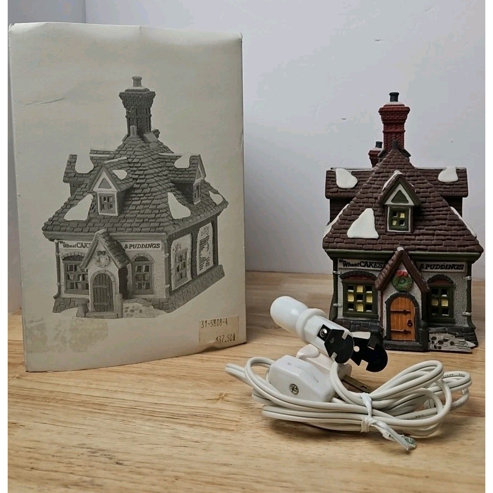 Dept. 56 Dickens’ Village Series WM. Wheat Cakes & Puddings #5808-4 (1993)