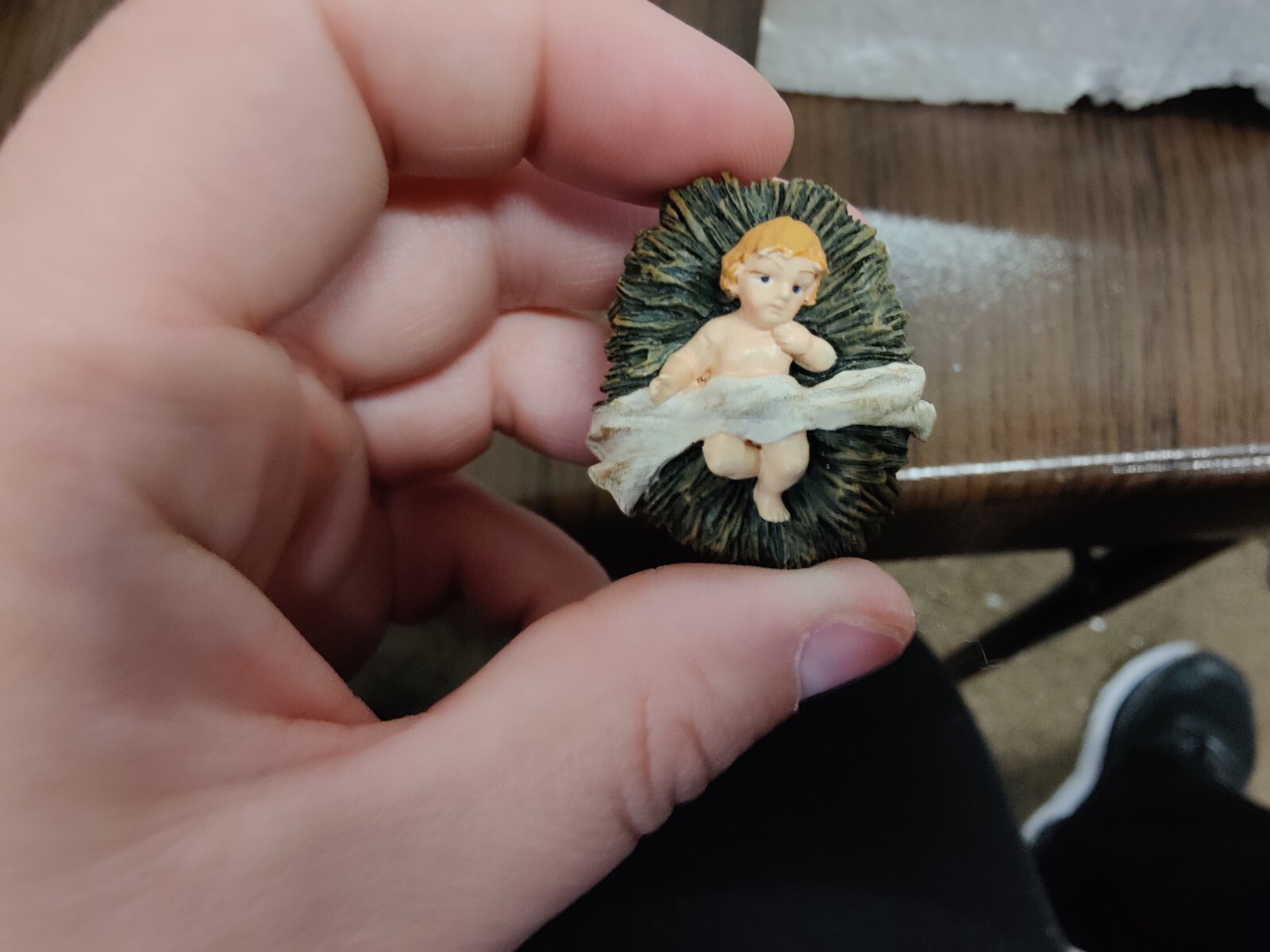 Trim a Home O’ Holy Night Holy Family Figurines w/ box