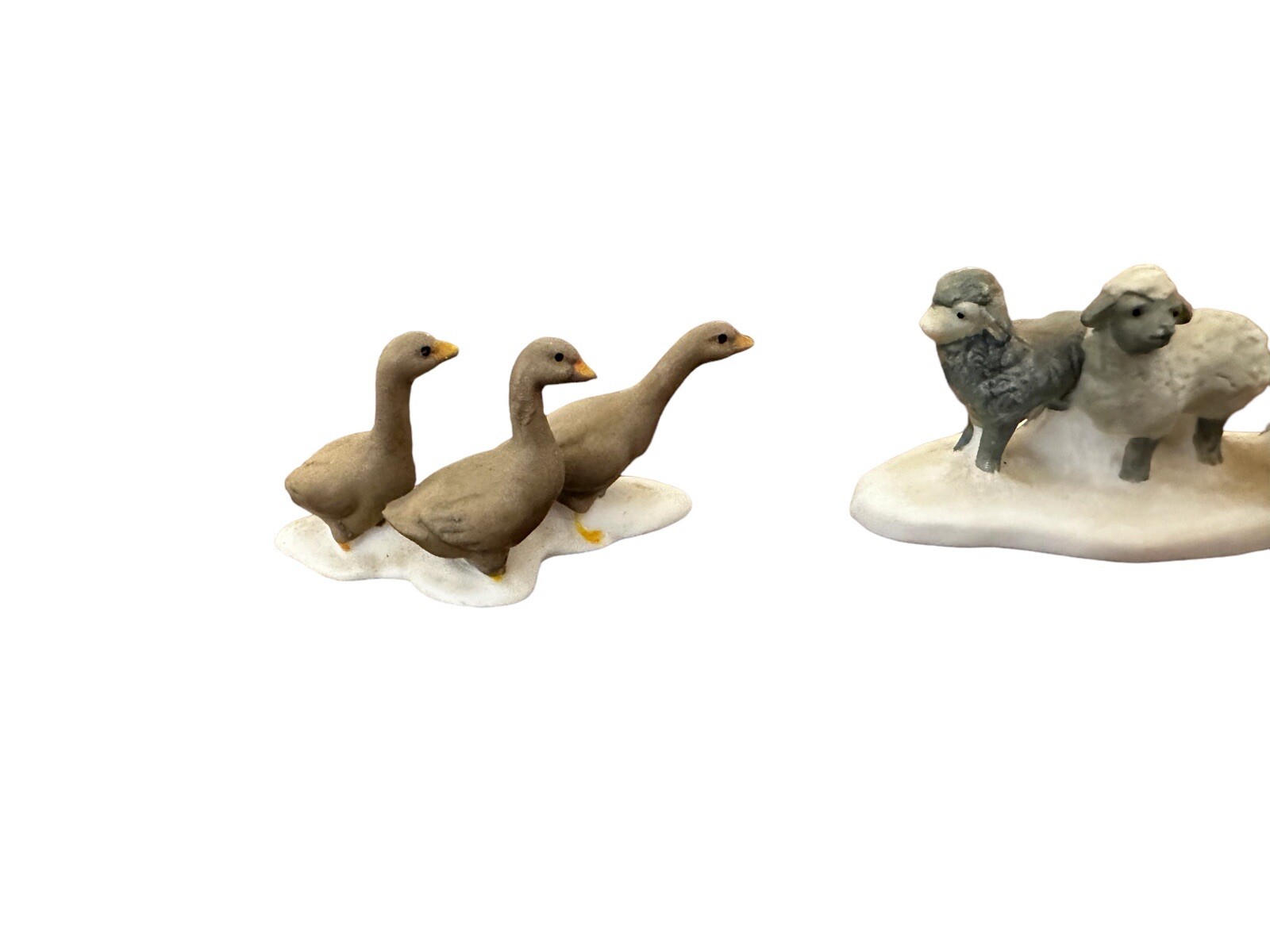 Dept 56 Heritage Village Farm Animals Accessory 59455 Ducks Sheep Missing Item