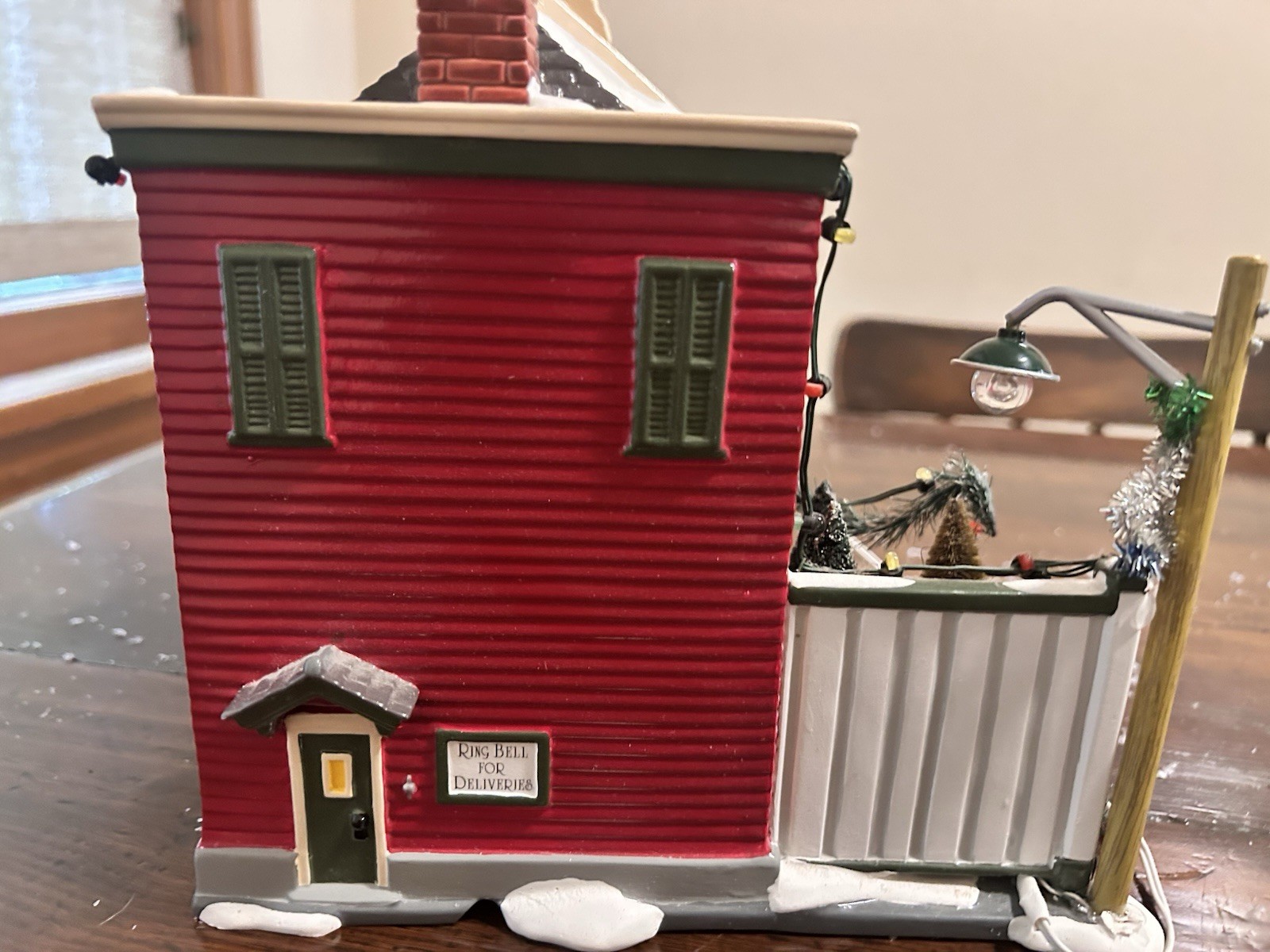 Dept 56 Silver Bells Christmas Shop No Box Read