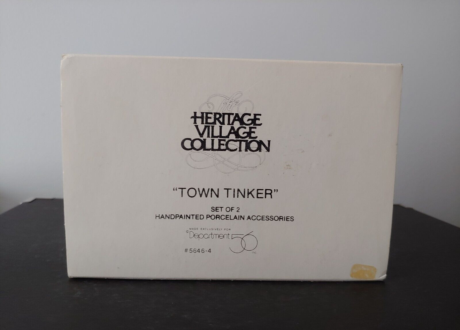 Department 56 TOWN TINKER Village Figurine RETIRED in box