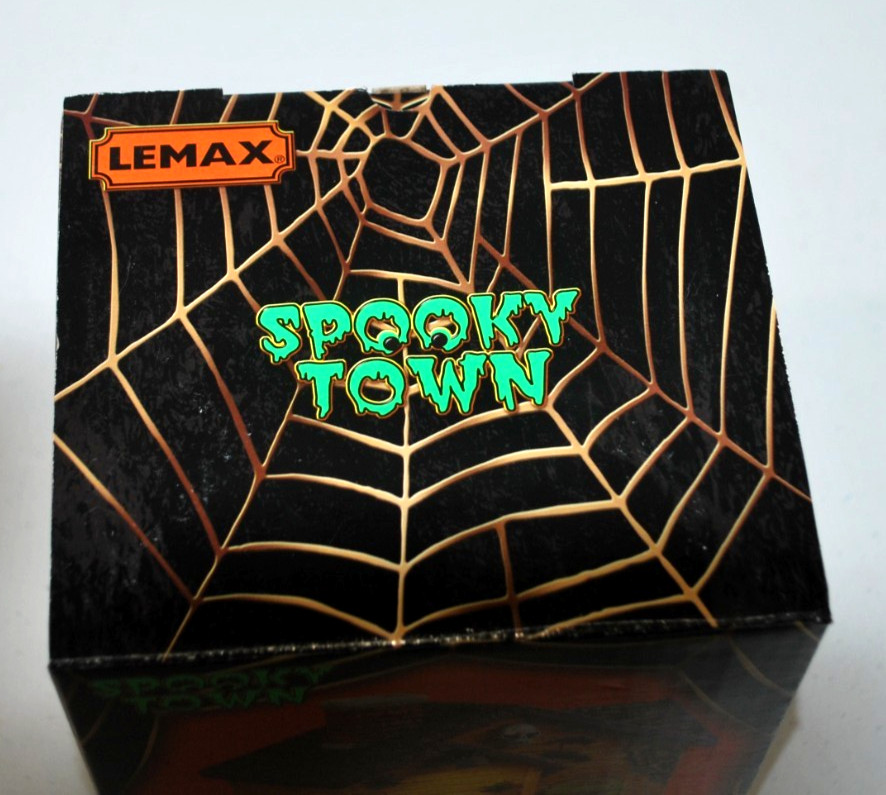 Lexmax Spooky Town Franks Treats Light up Porch Halloween light Decoration New.