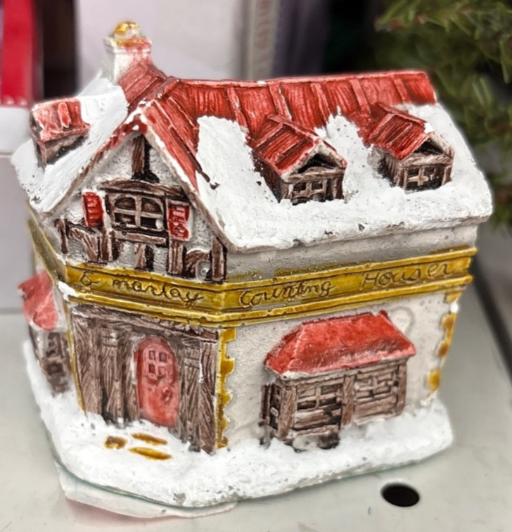 A Dickens Christmas Collection Scrooge Counting House 1988 RSVP Inc. DCS001