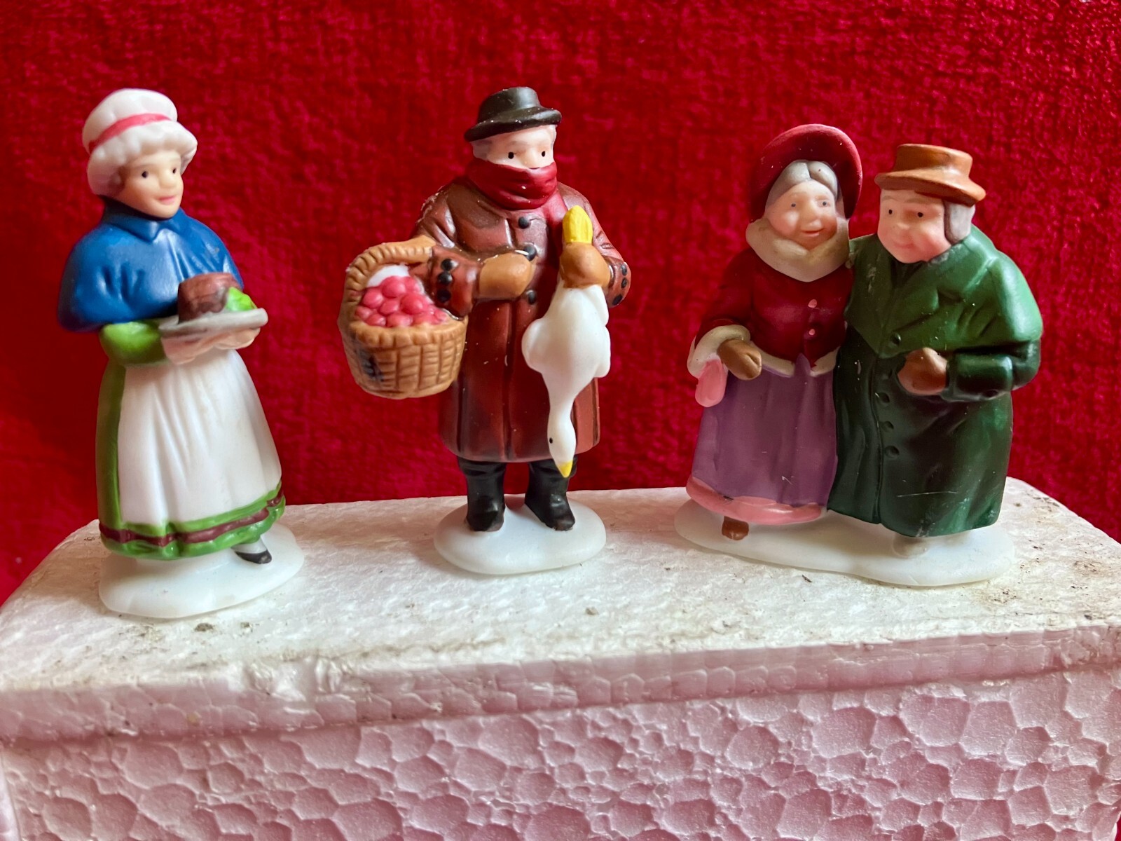 DEPT 56 FEZZIWEGS & FRIENDS DUCK ** More Retired Vintage CHRISTMAS FIGURINE here