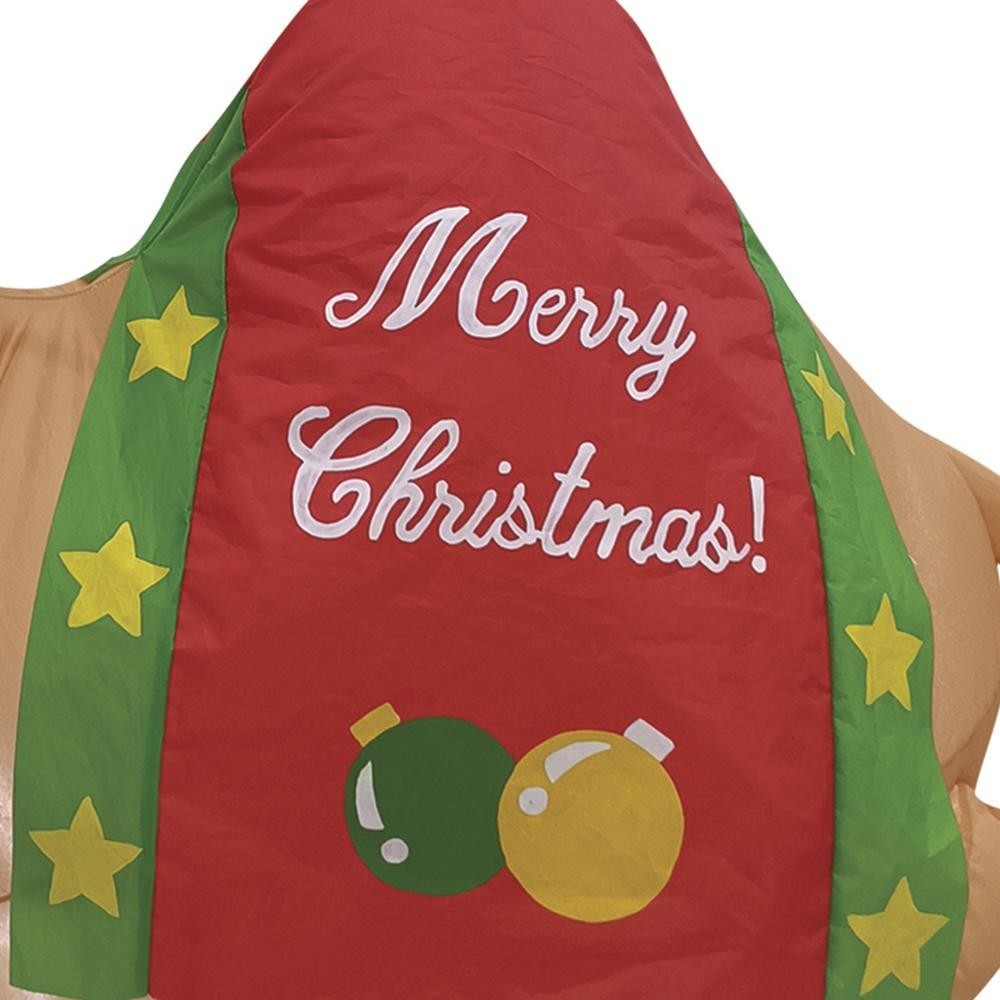 4′ Lighted LED Camel in Santa Hat Christmas Inflatable Fun Holiday Outdoor Decor