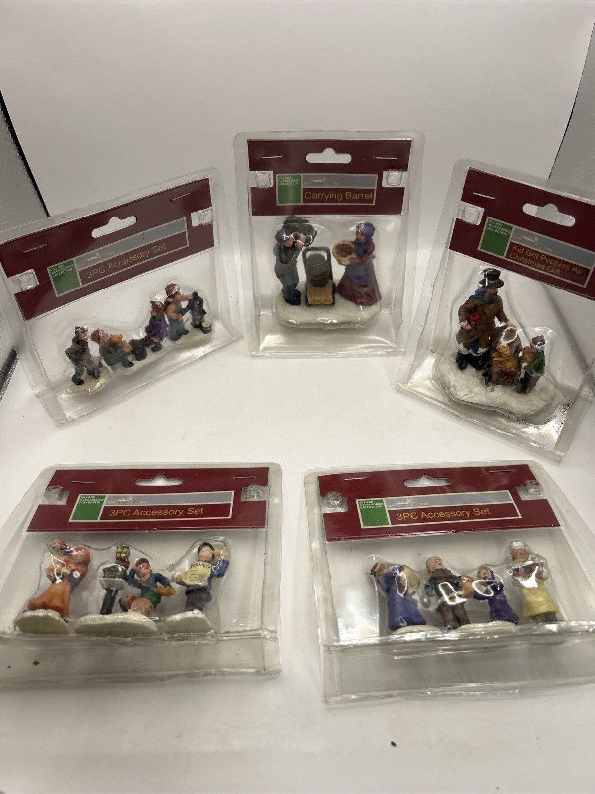 Victorian Style Christmas Village Characters By Forever Gifts. Lot 5 (11 Figs)