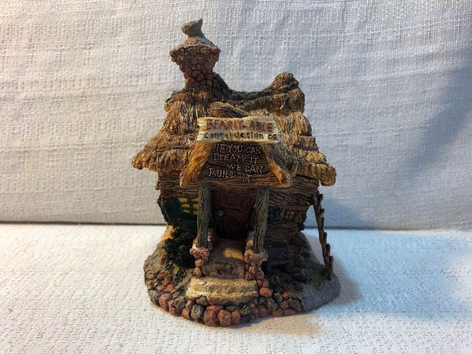 Boyds Bearly Built Villages Matthews Bungalow + Accessories 19011 19511-1/2