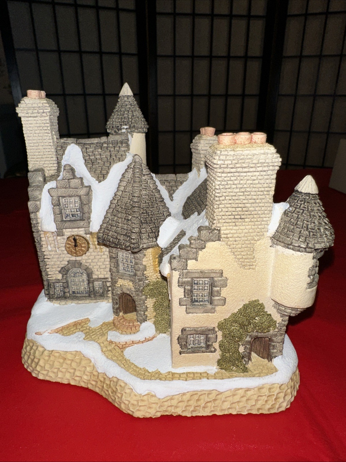 DAVID WINTER 1988 Cottage A Christmas In Scotland & Hogmanay Box & COA