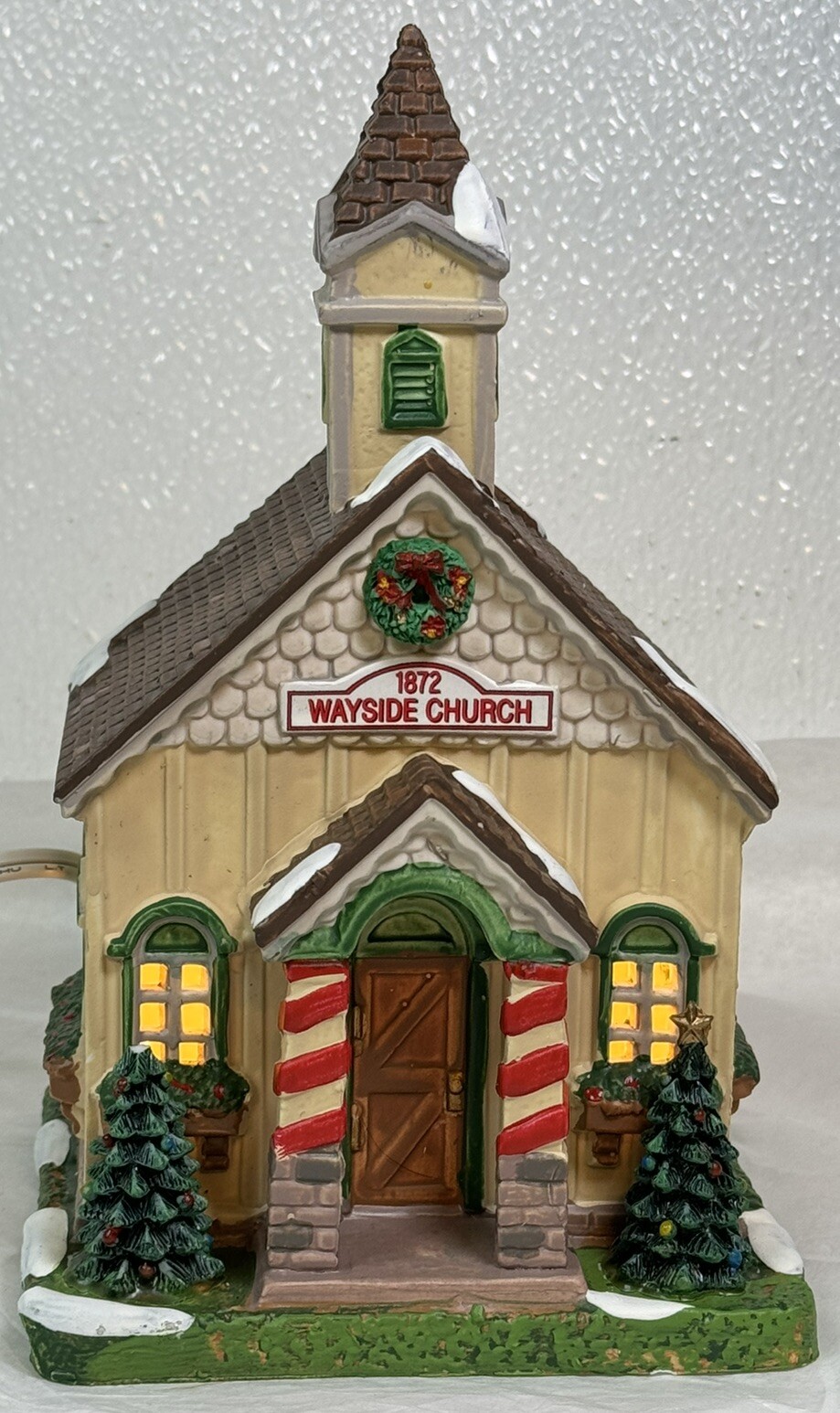Lemax Wayside Church Porcelain Lighted Building