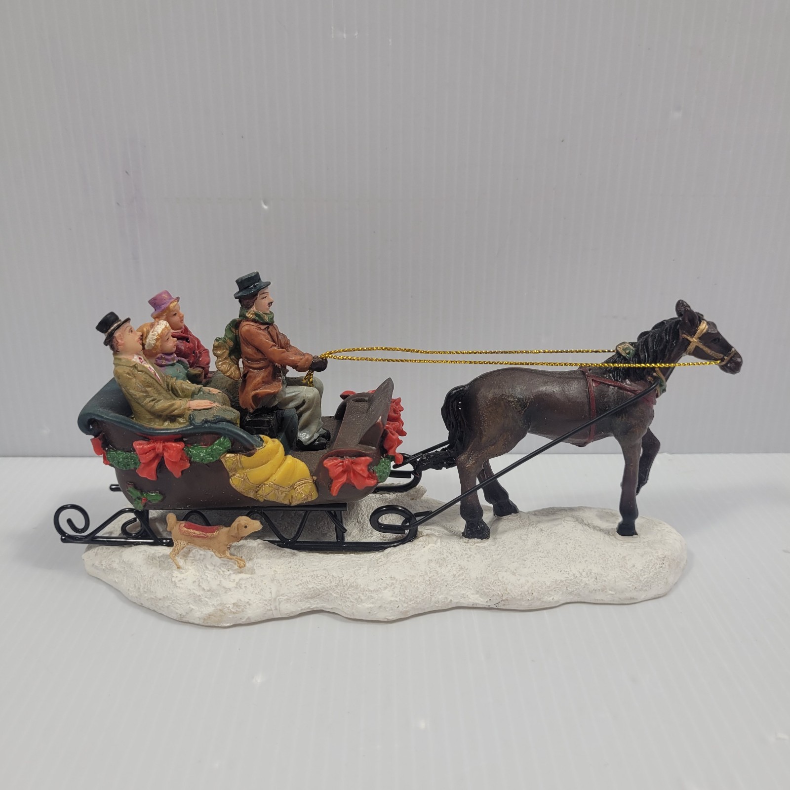 St Nicholas Square Sleigh Ride | Christmas Village Accessory | Original Box
