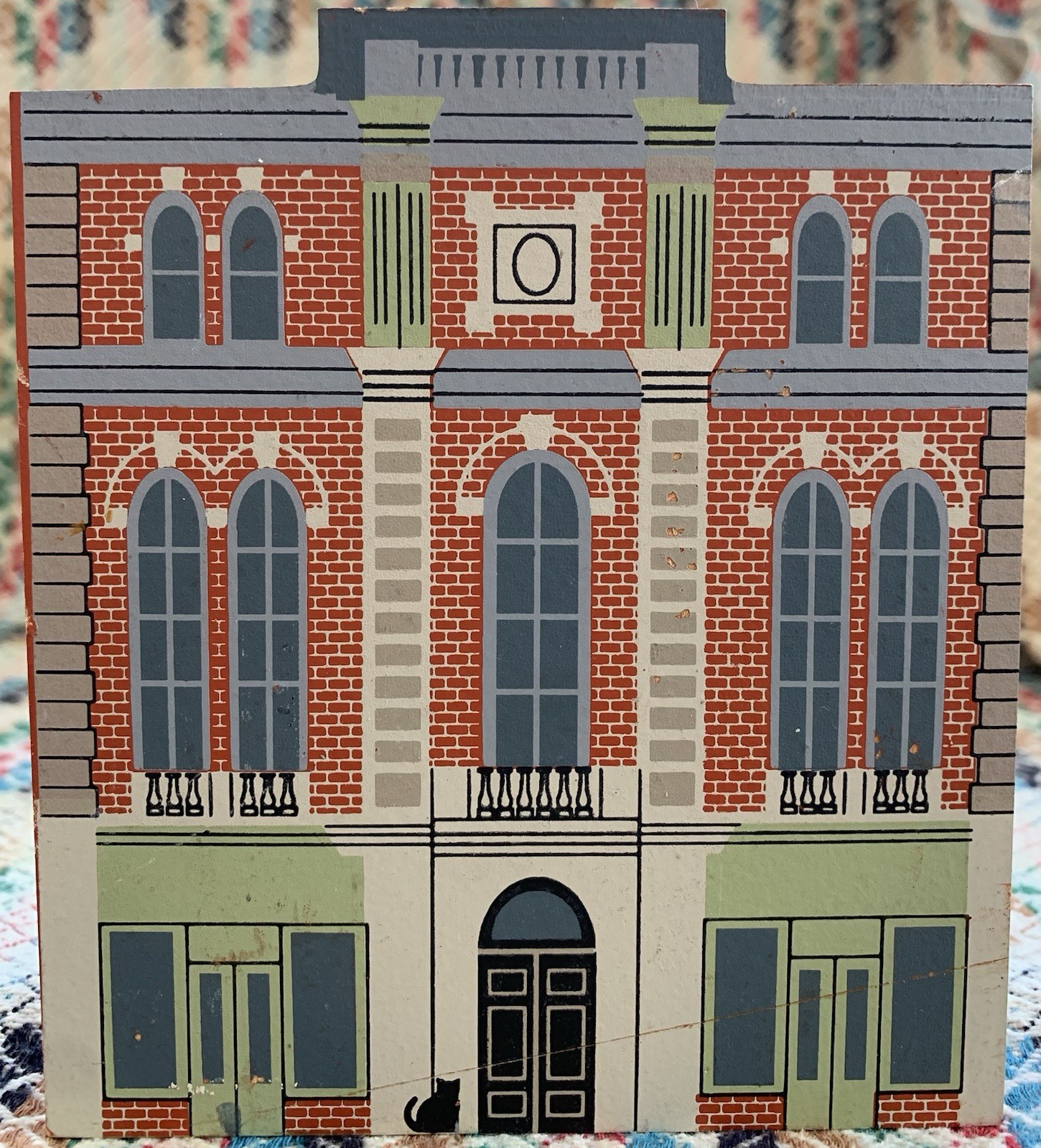 Cats Meow Village NEW CASTLE OPERA HOUSE DE Historic DELAWARE 1992 Faline