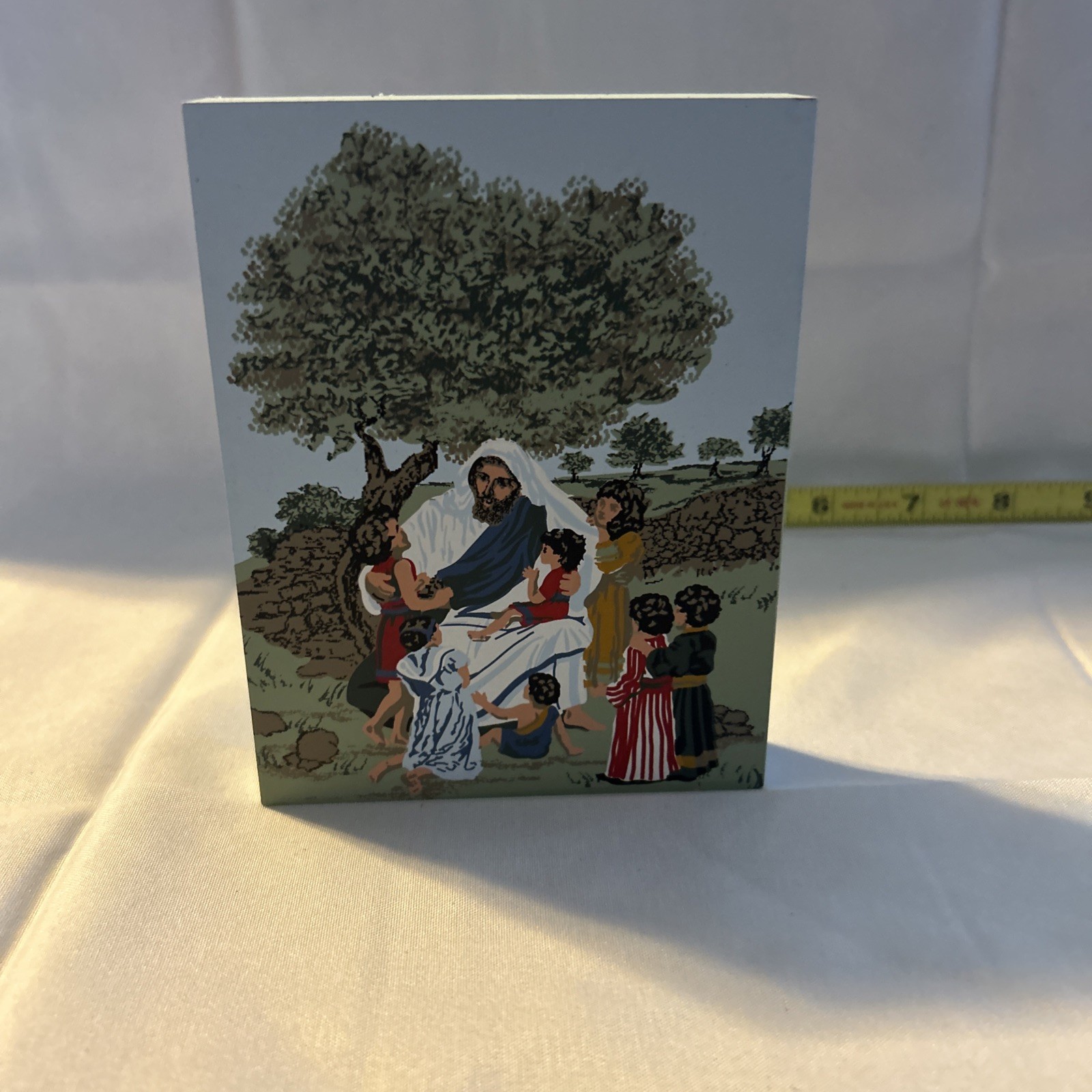 The Cats Meow Village “Jesus and the Children” Bible Stories Collection 1999