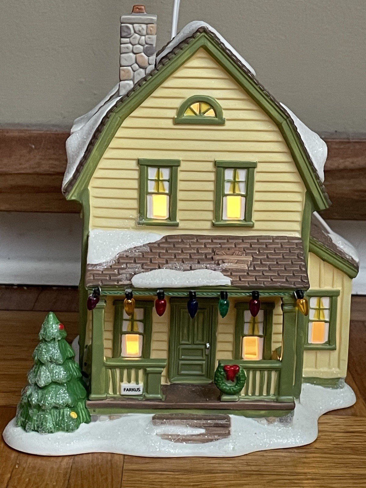 Department 56 A Christmas Story Farkus House Rare Unused Condition