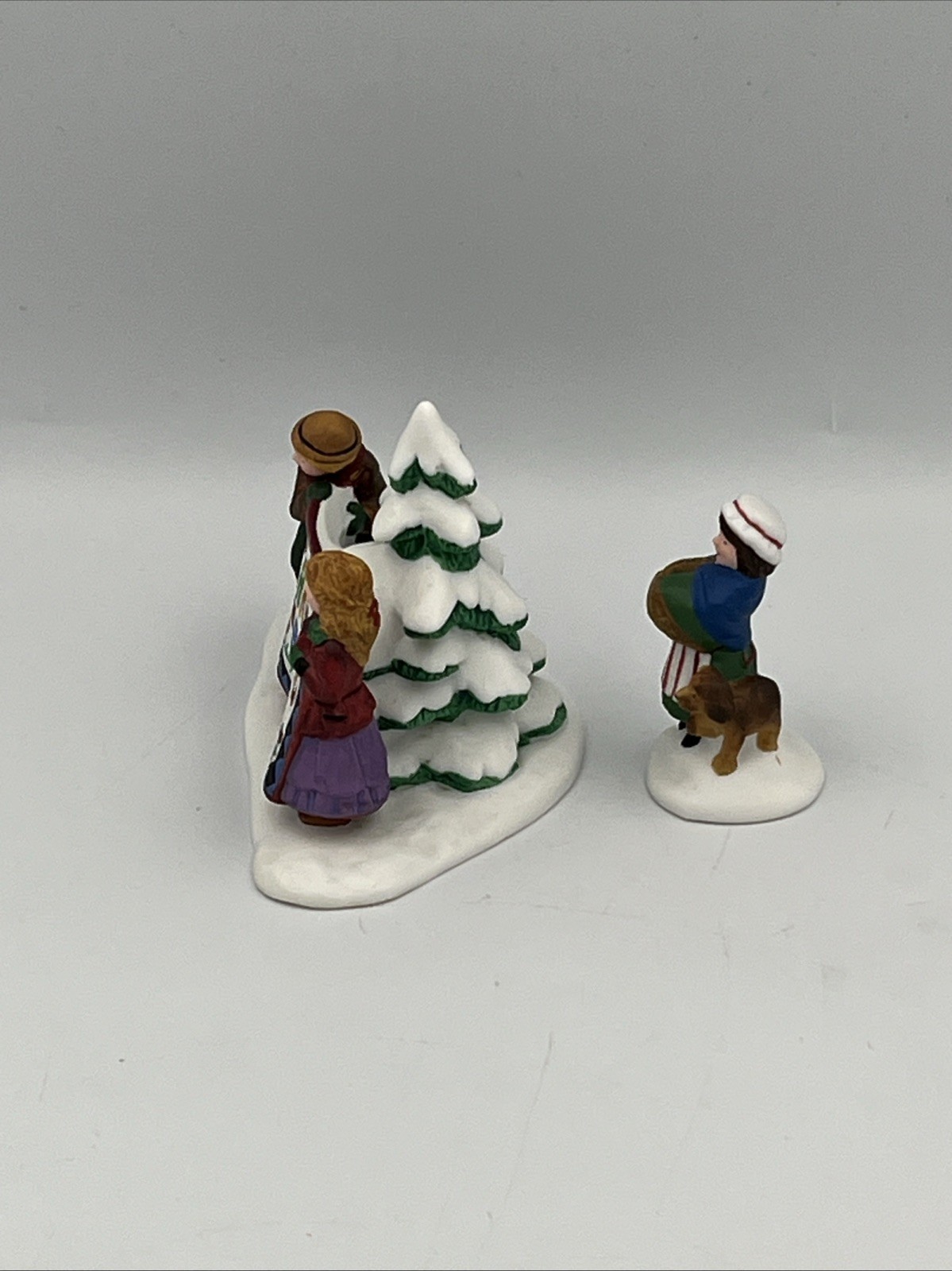 Dept. 56 #56598 “CHRISTMAS BAZAAR…SIGN” Set Of 2 IN BOX HERITAGE VILLAGE