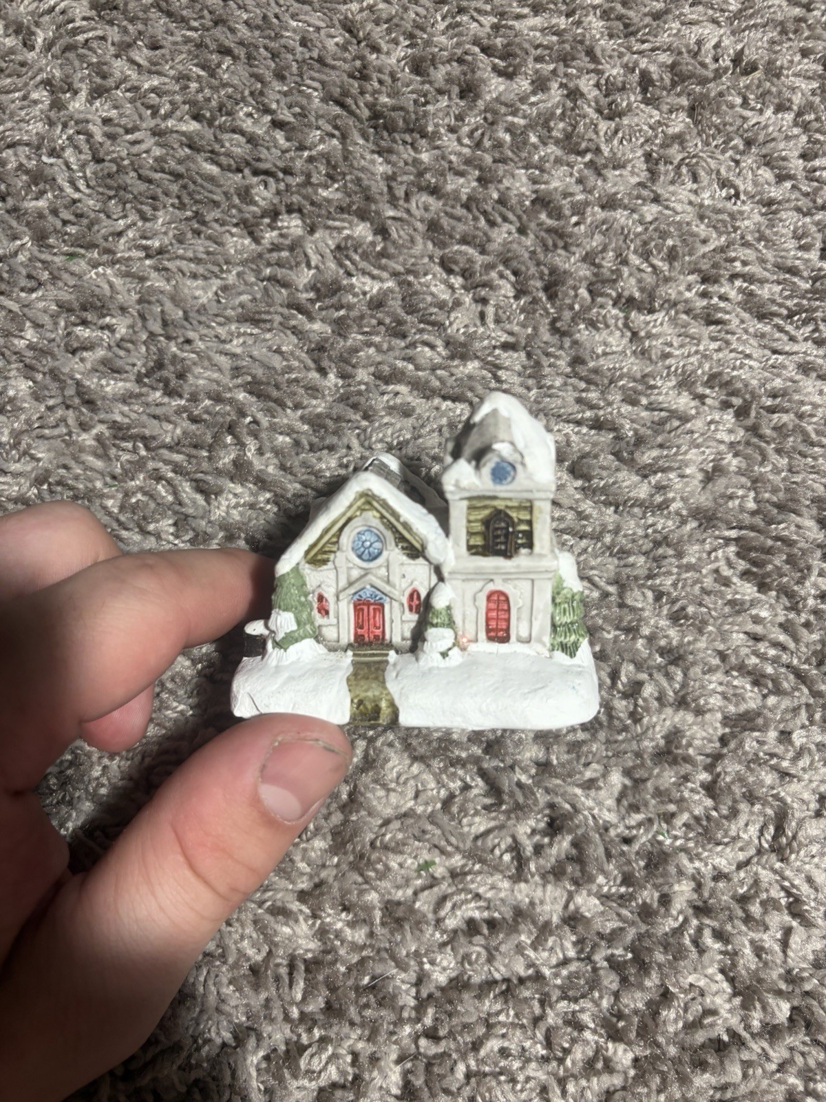 Vintage 1989 RSVP American Rustic Country Church Miniature ARCC-6