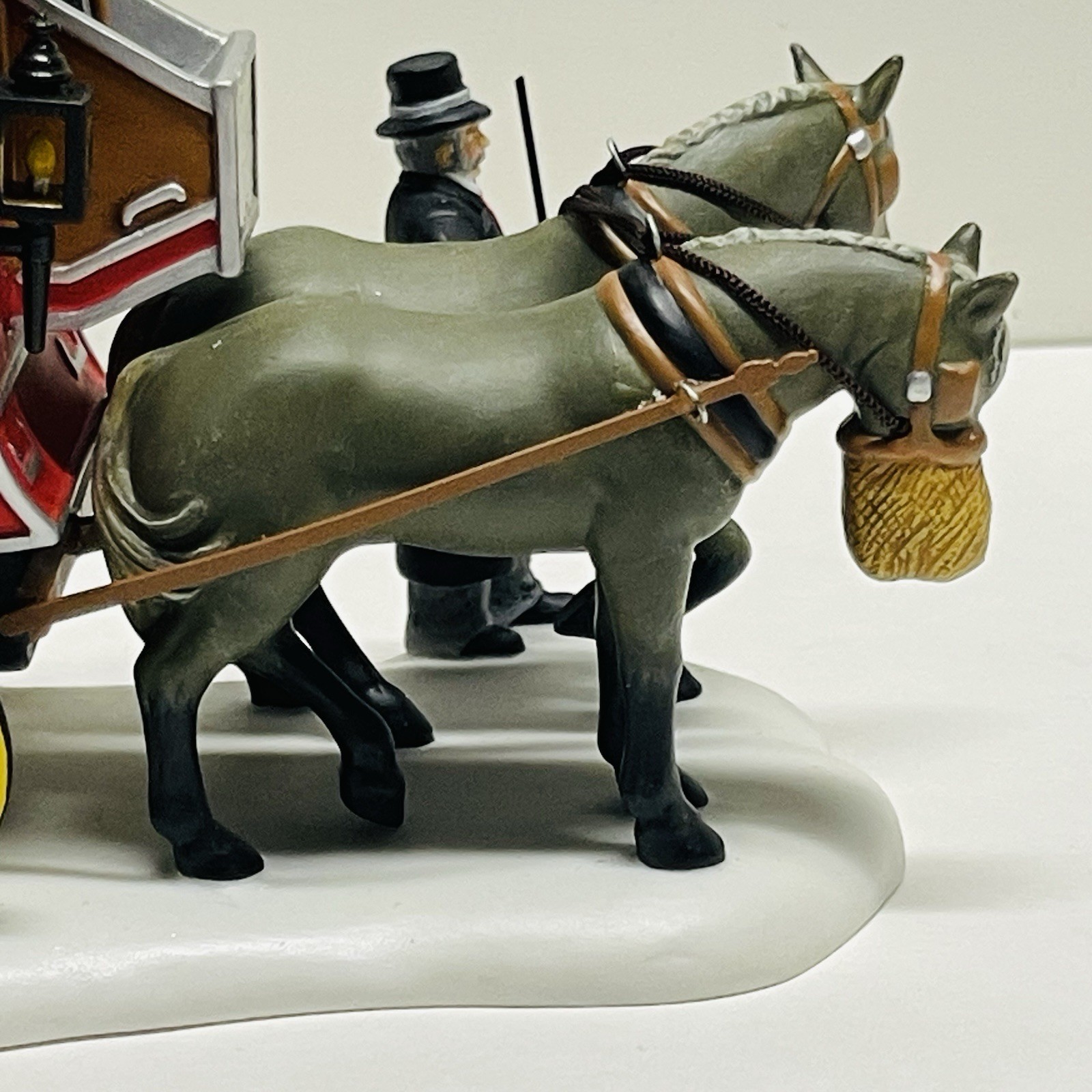 Department 56 Heritage Village Horse Drawn Omnibus Christmas Carriage Dickens