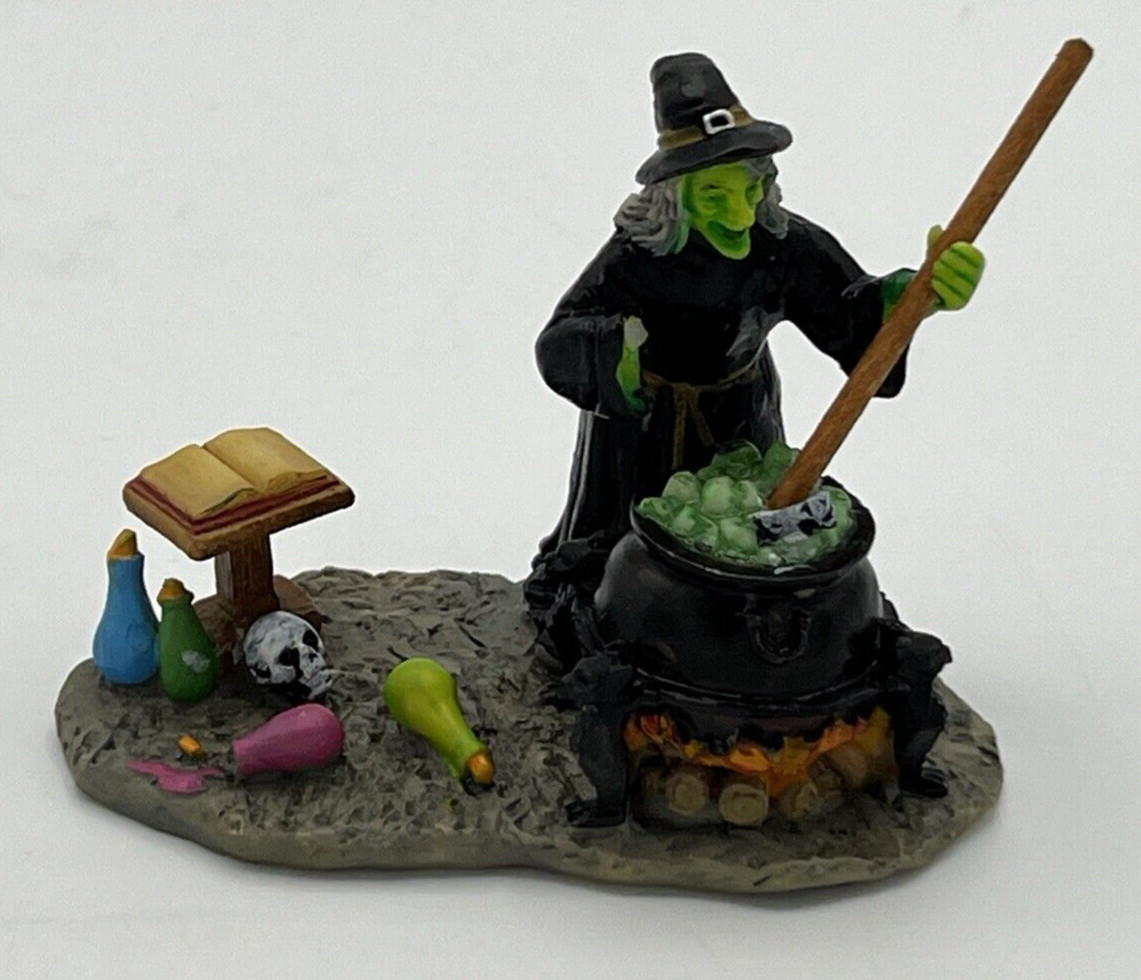 Lemax Pumpkin Hollow Spooky Town The Witchs Cauldron 2006 Halloween
