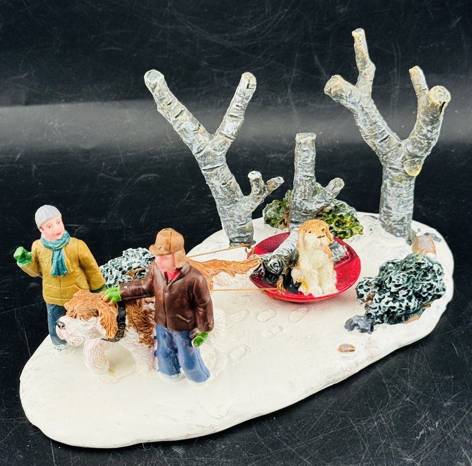 Lemax 2009 Mush! Holidays Seasons #93761 Christmas Village Table Pieces RETIRED