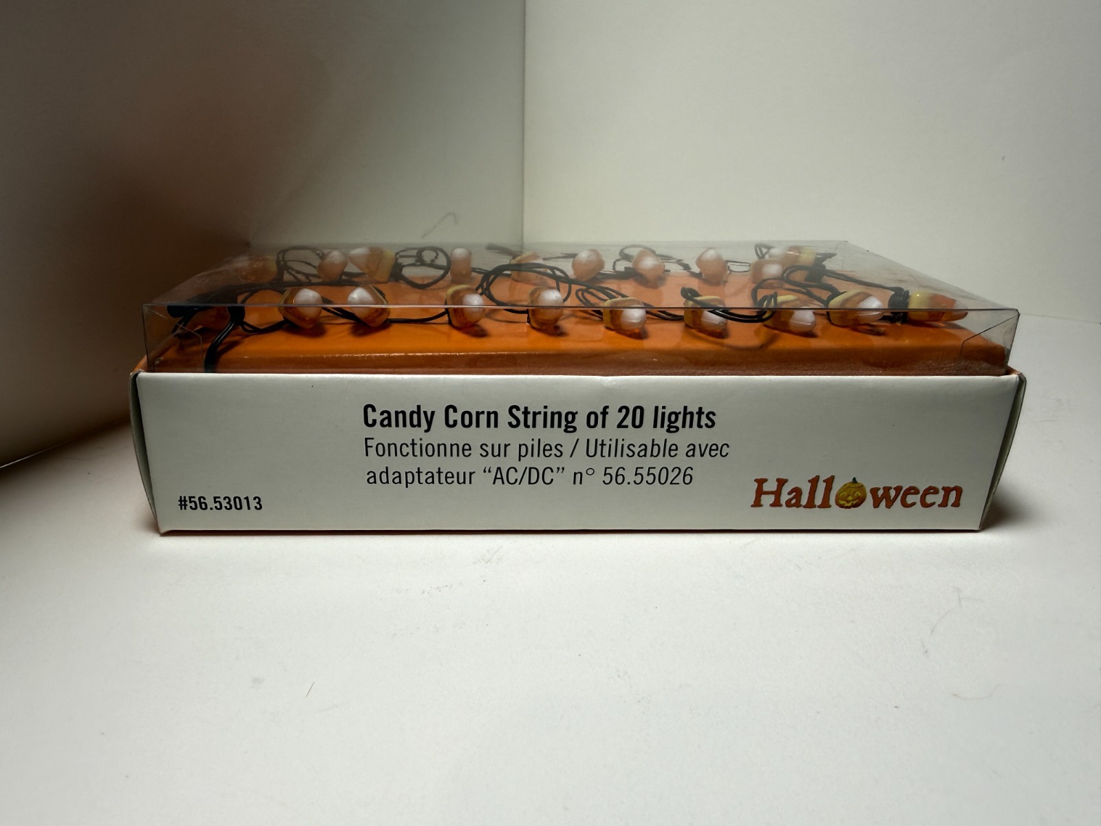 Dept 56 Candy Corn String of 20 Lights #56. 53013 Halloween Retired