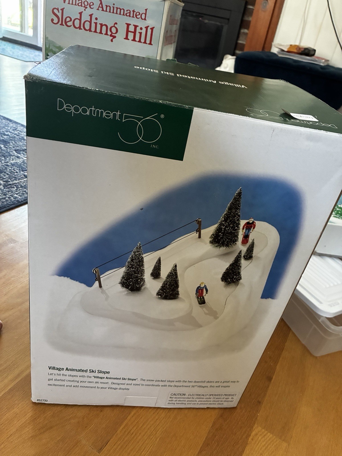 BRAND NEW Department 56 Animated Ski Slope Village