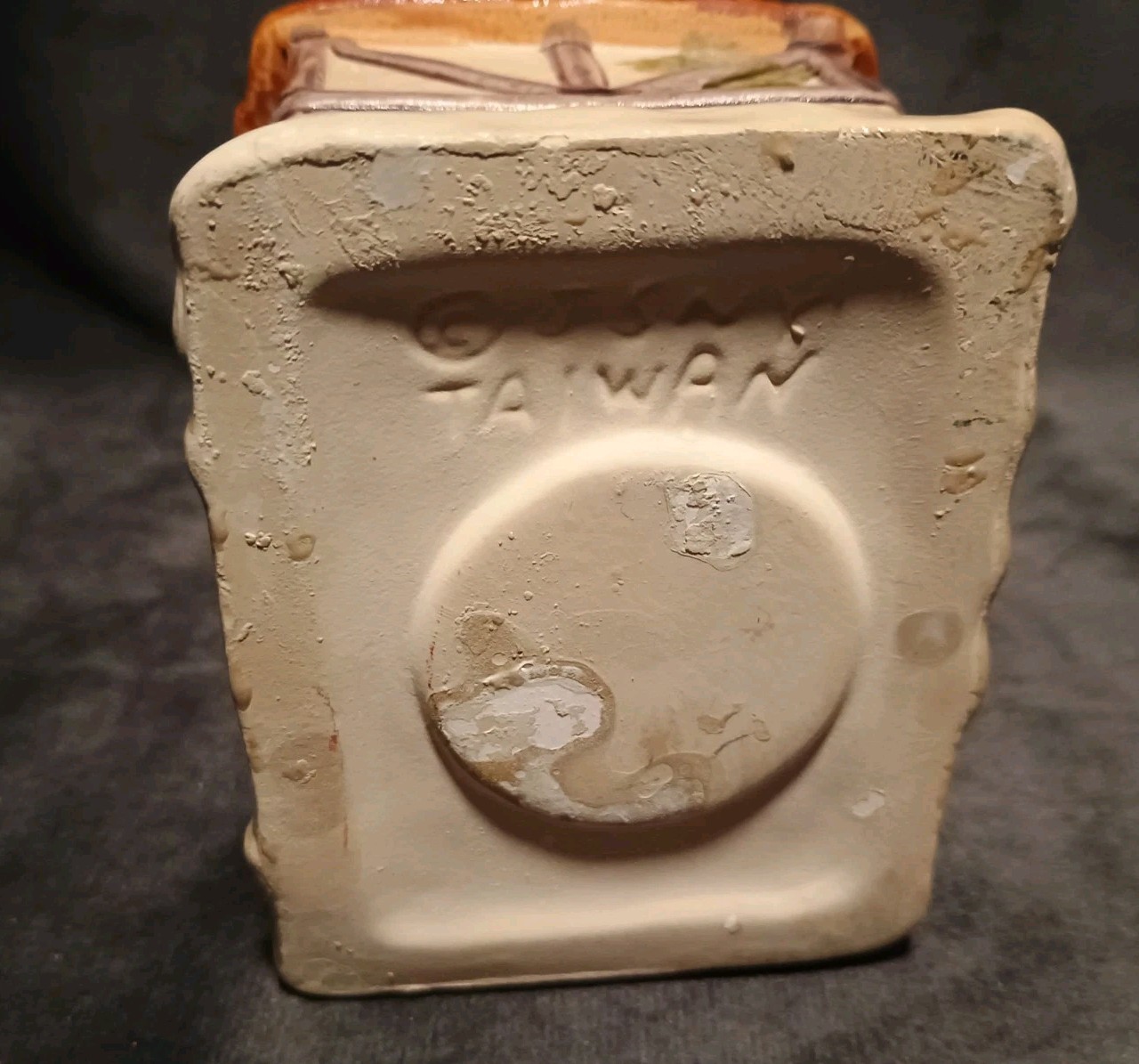 Dickens Village FACTORY Tea light Candle Holder 4.5 ” Taiwan JSNY Christmas