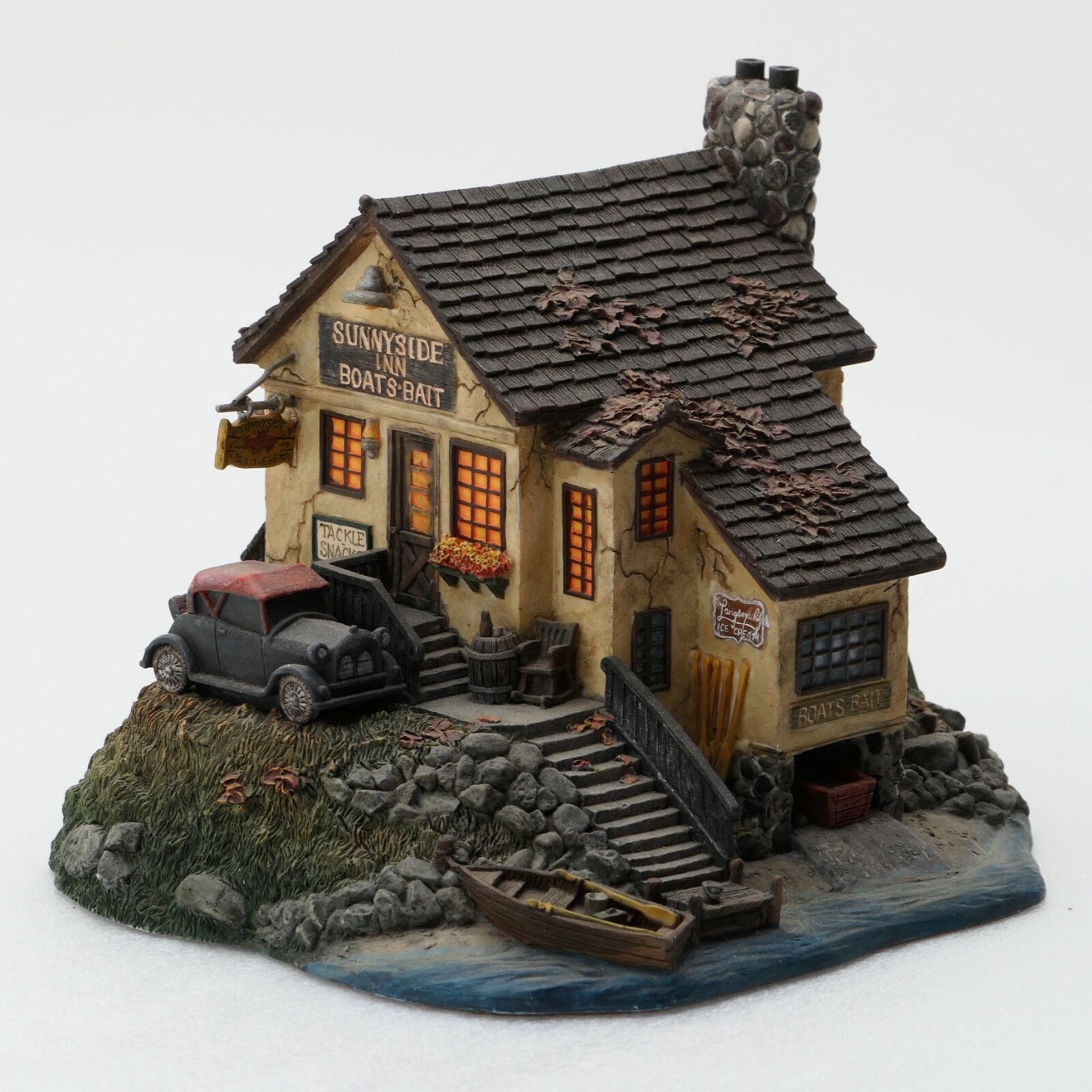 Hadley Terry Redlin Village “That Special Time – Bait Shop” – Box & COA