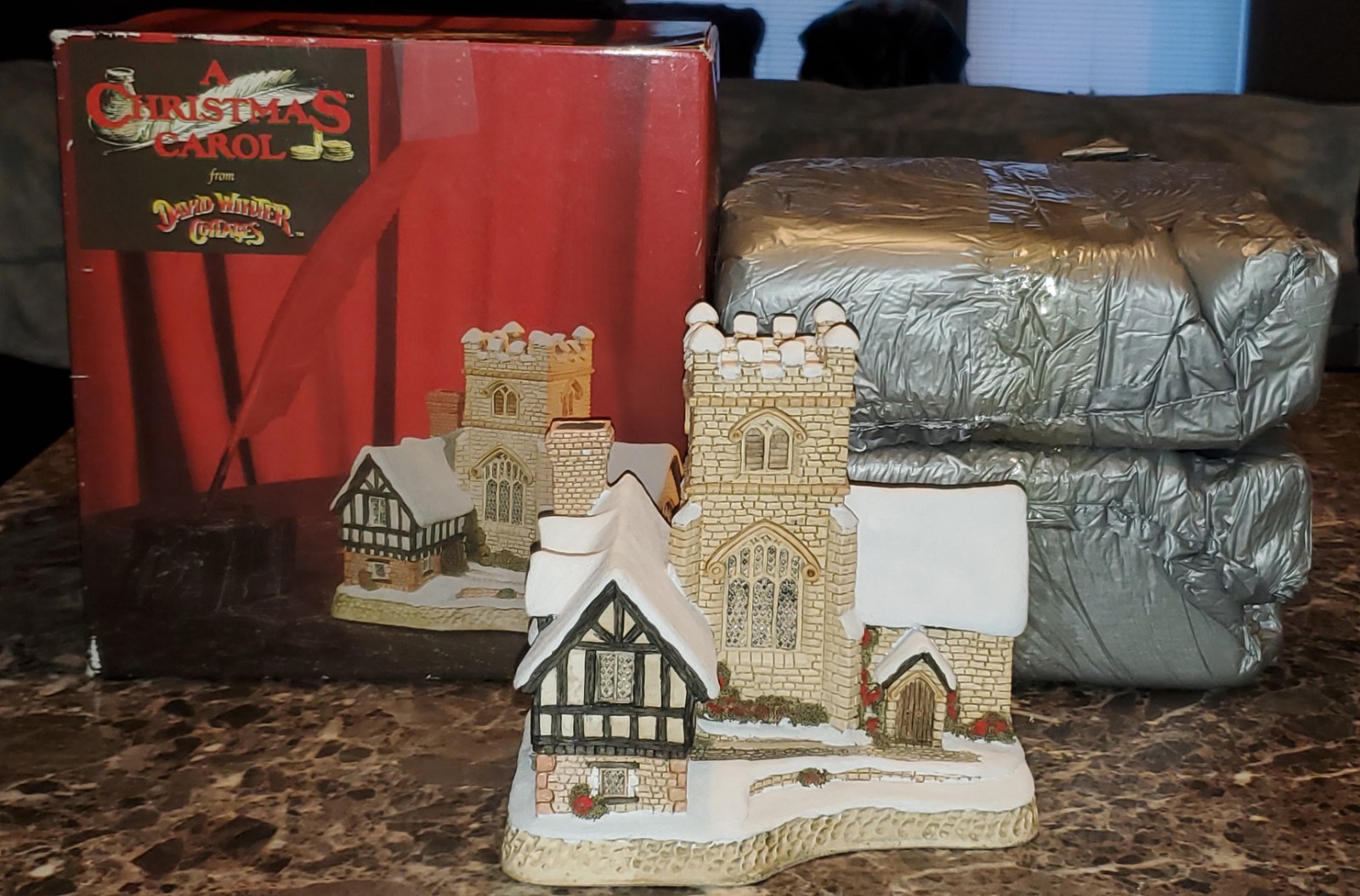 A Christmas Carol David Winter John Hine Hand Craft Christmas Village Cottages